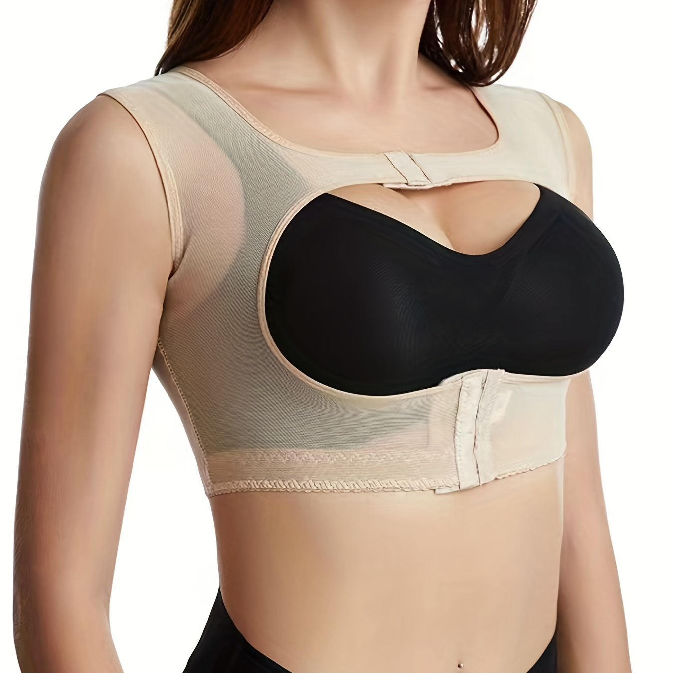 BRABIC Shaper Tops for Women Arm Compression Post Surgery Front Closure Bra  Tank Top Shapewear