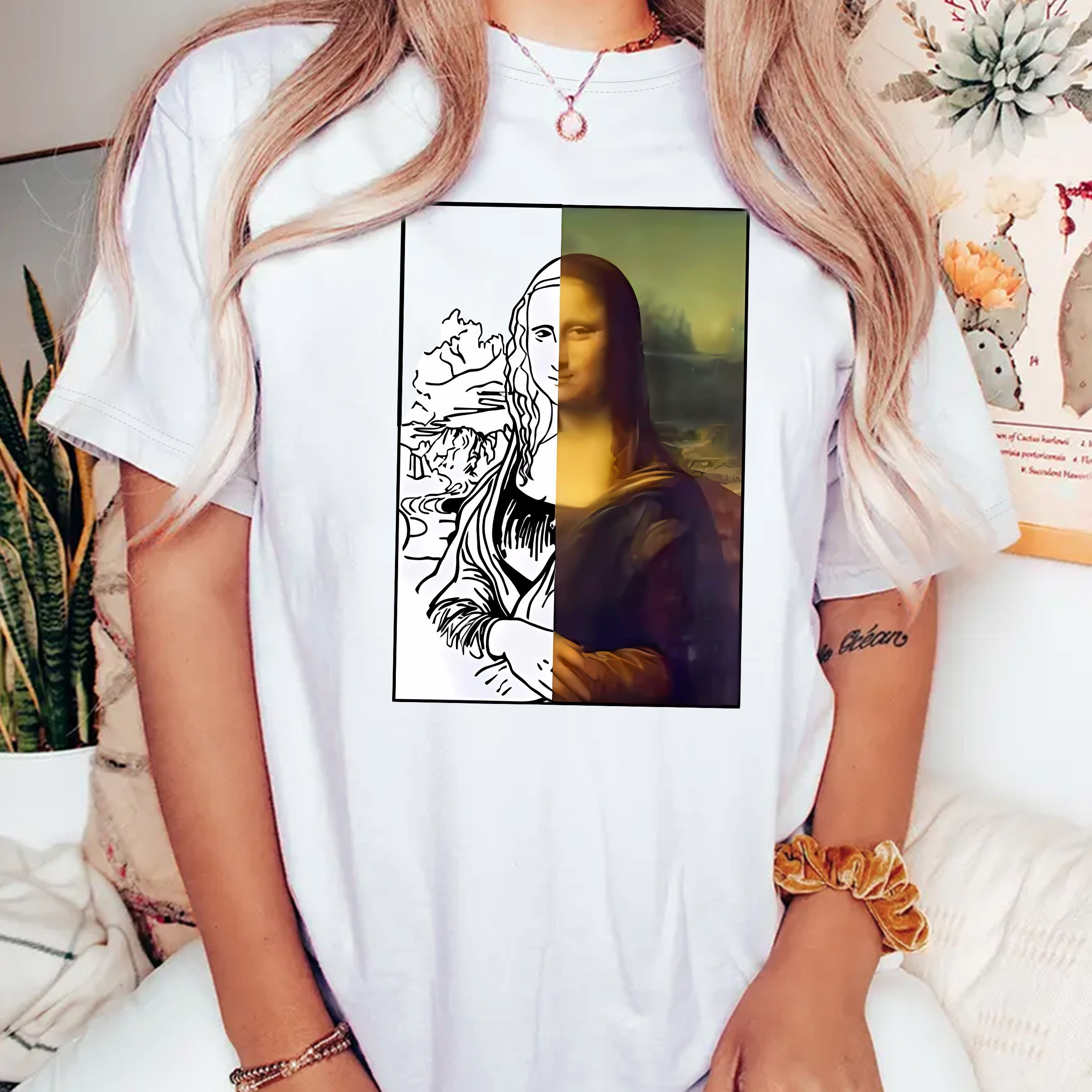 

Plus Size Print T-shirt For Women - Casual Vintage Fashion, Short Sleeve, Round Neck, Stretch Fabric, Machine Washable - Spring/summer