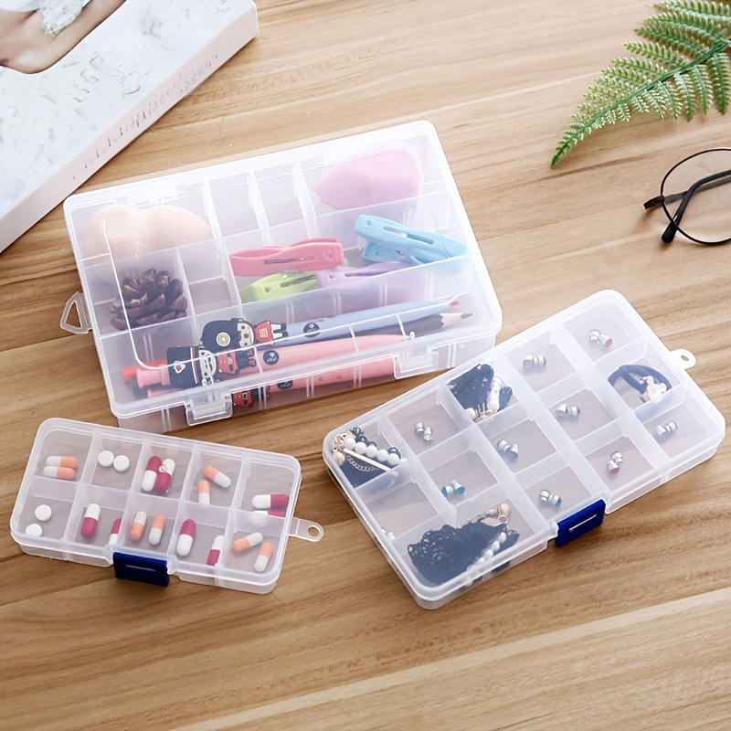 Portable Detachable Pill Storage Box Detachable Transparent Storage ...