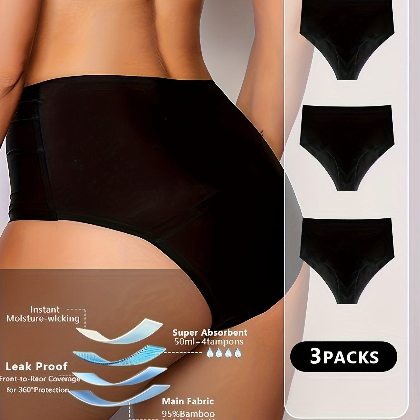 Leak Proof Underwear For Women Urine - Temu Canada