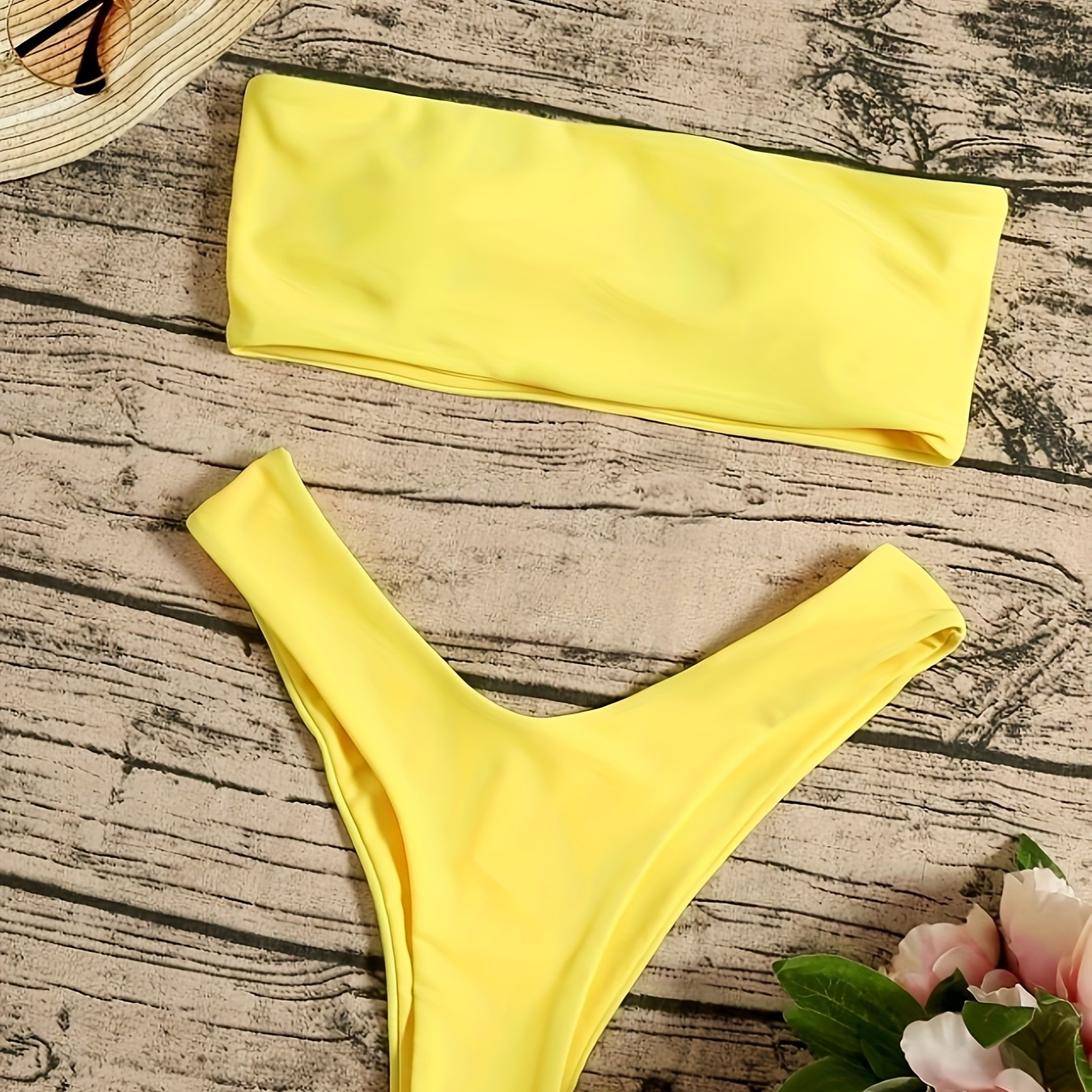 

Sexy & Stylish Two-piece Bikini Sets For Beach Vacation, Fashion Comfy Bathing Suit, Women's Swimwear & Clothing