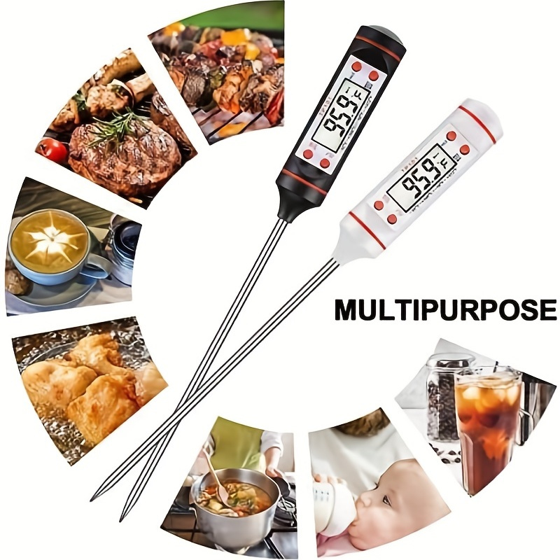 1pc Kitchen Meat Thermometer, Food Dial Mechanical Read Multi-Function  Thermometer