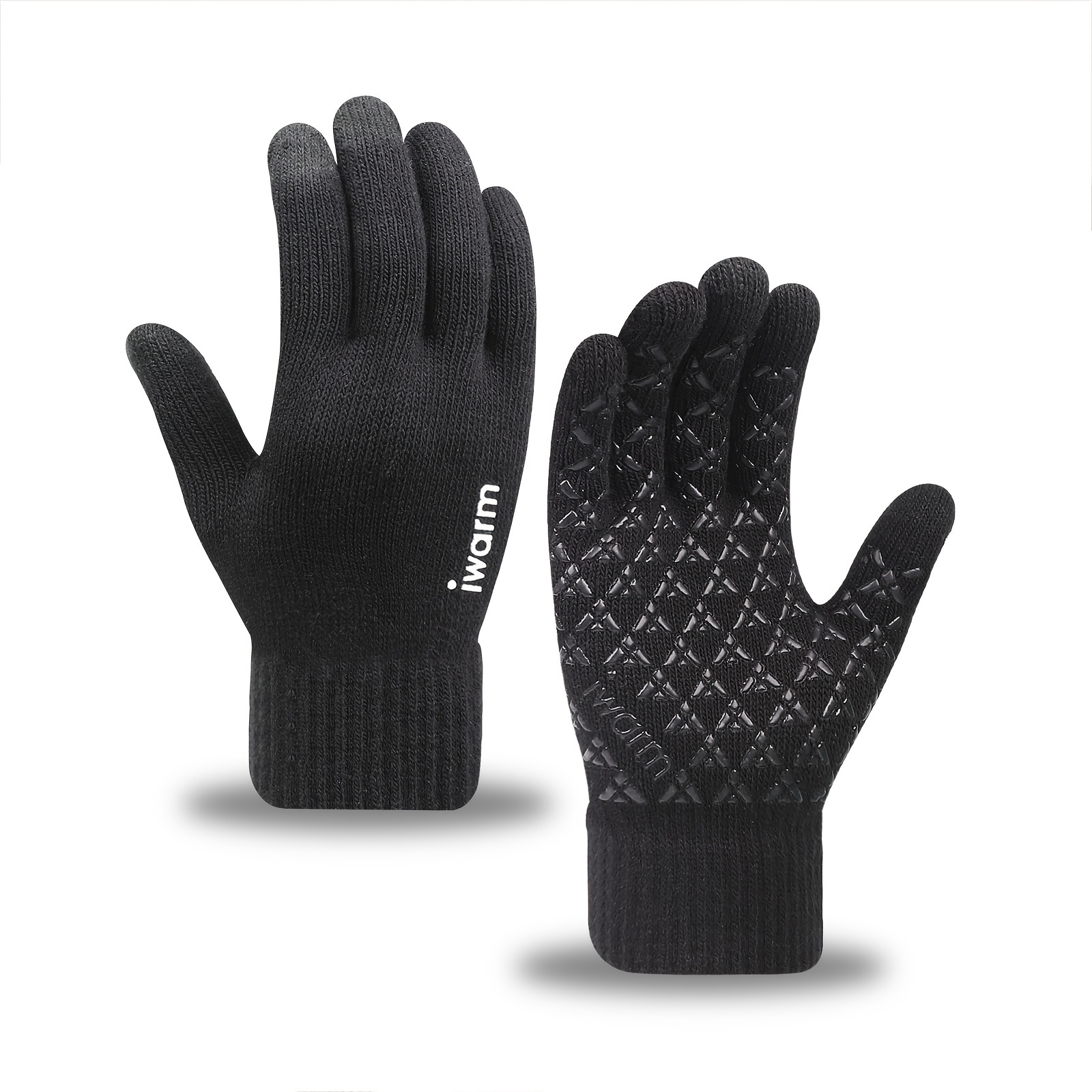 Warm Unisex Gloves Running Driving Cycling Winter Sports - Temu