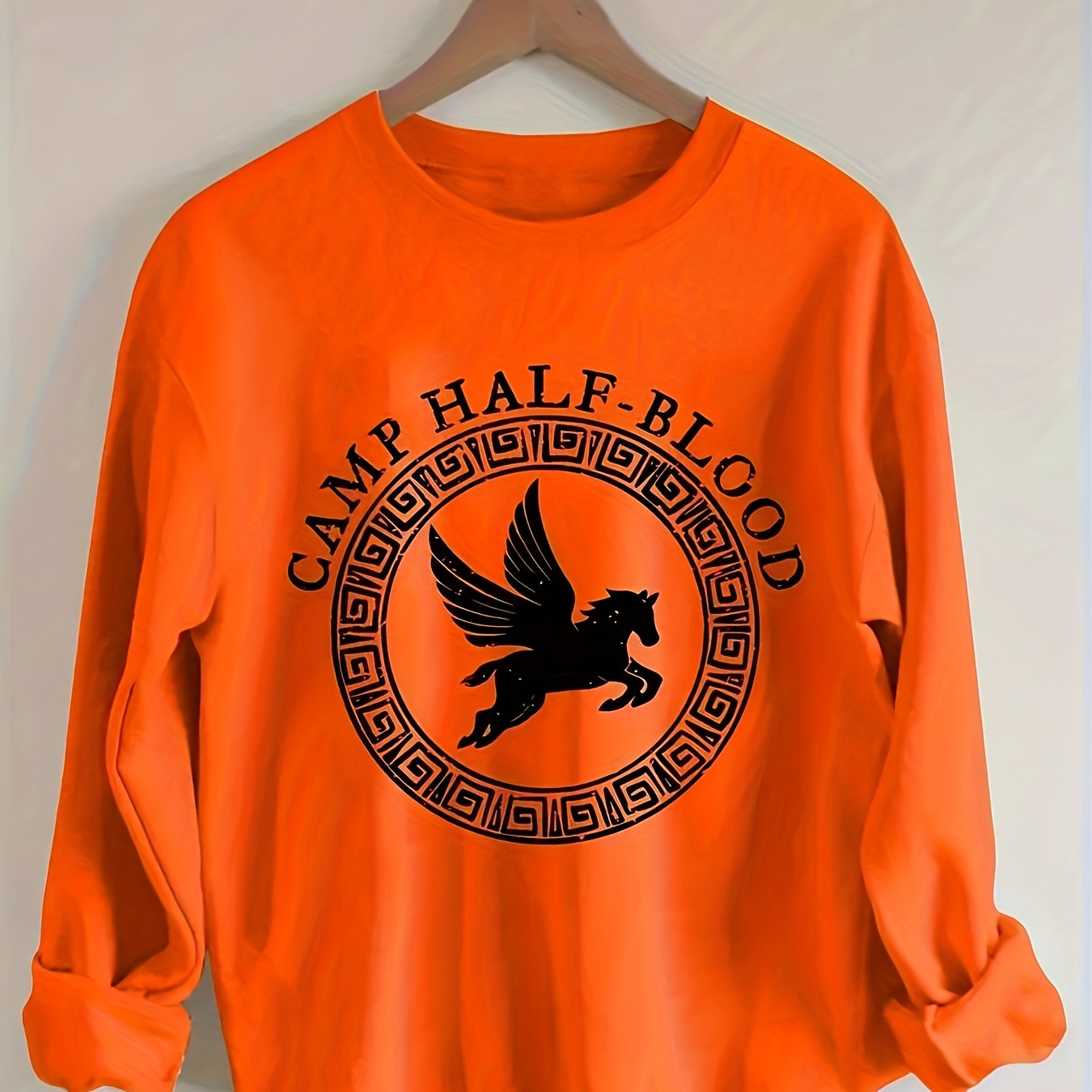 

Fleece-lined Long Sleeve Sweatshirt & - For Women, For Fall/