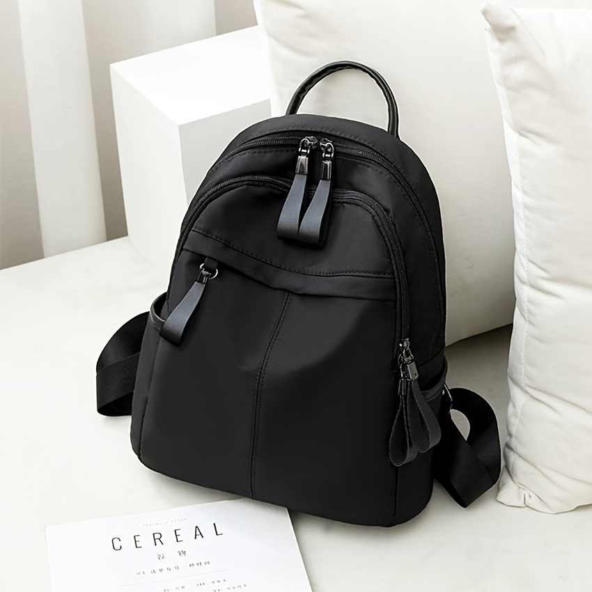 

Women's Mini Backpack, Small Nylon Bookbag, Casual Travel Daypack