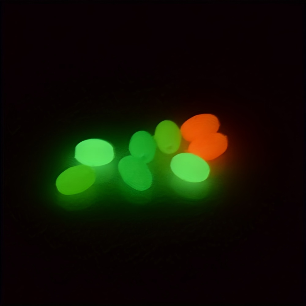 Luminous Fishing Space Beans Box Glow in dark Round Float - Temu Canada