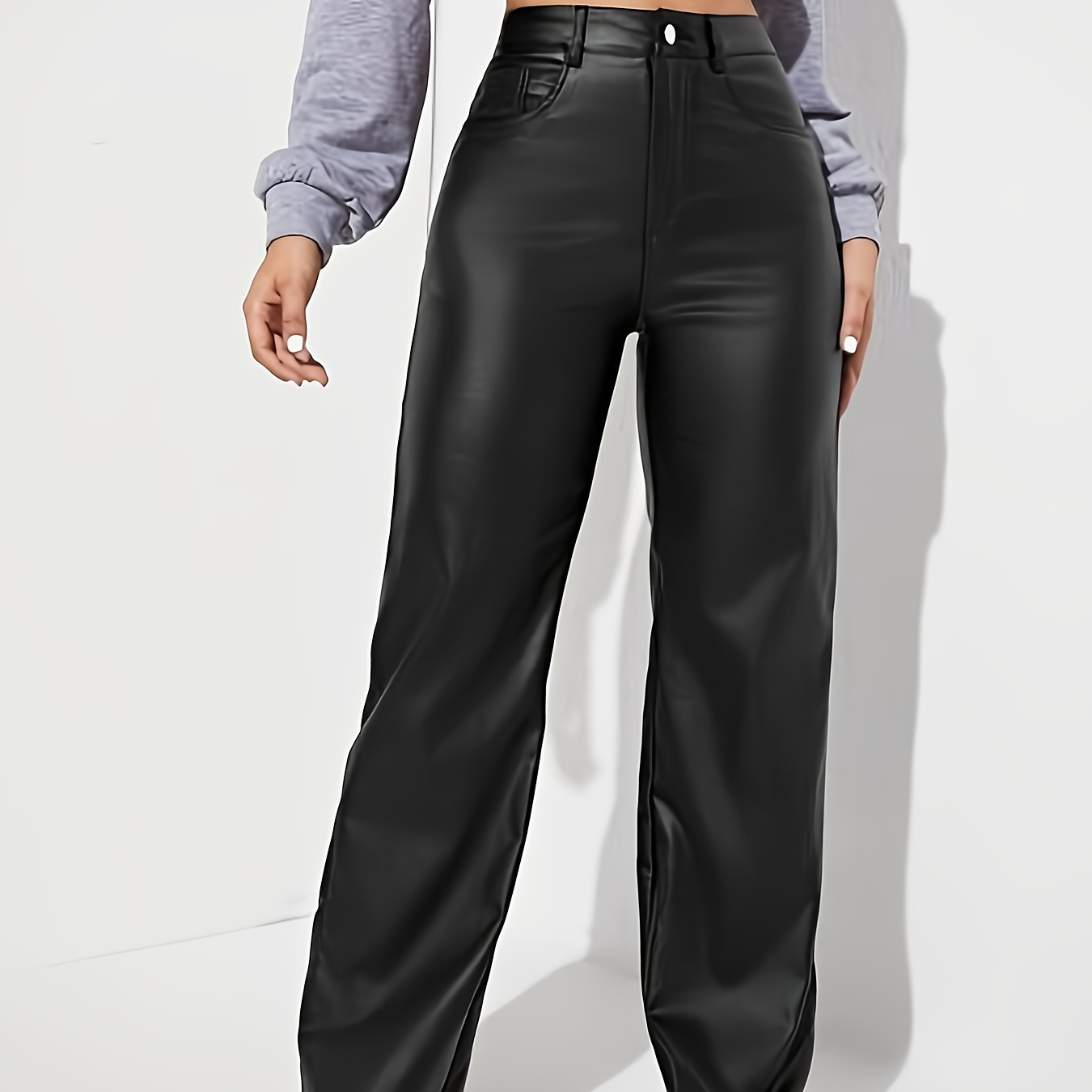 

Women' Color Straight Casual Pants