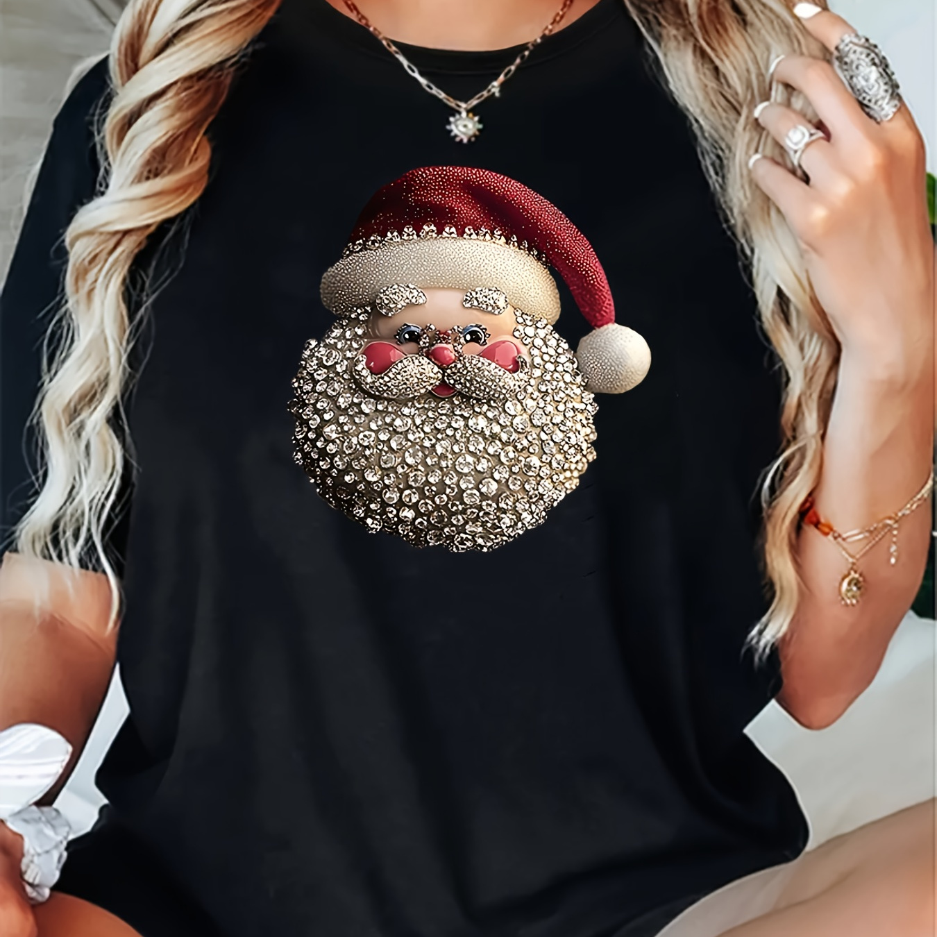 

Christmas T-, Top For Summer & , Women's Clothing