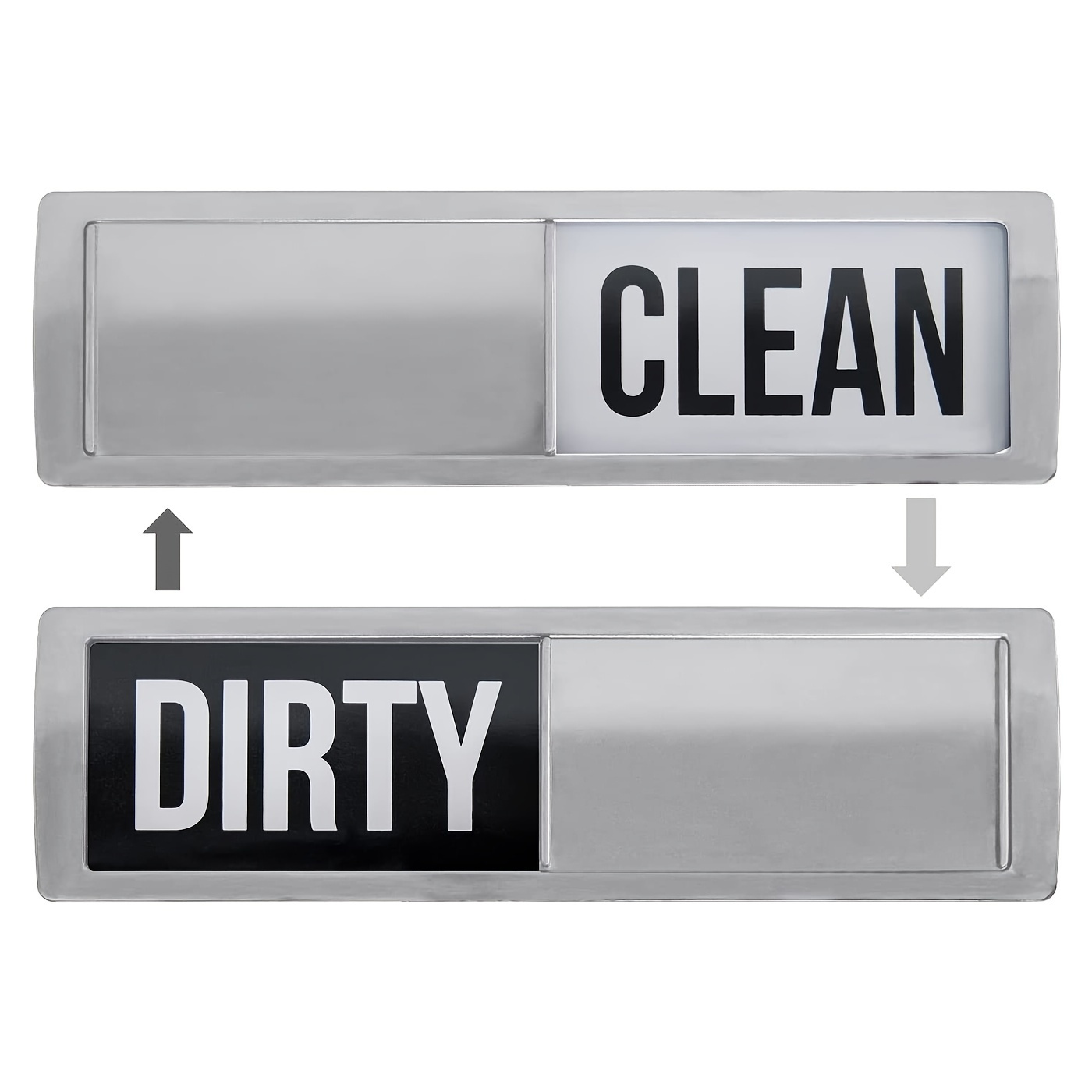 

1pc Heavy Duty Dishwasher Magnet Sign - Easy To Read, Non-scratch, And Adhesive-friendly - Perfect For Kitchen Organization And Cleaning