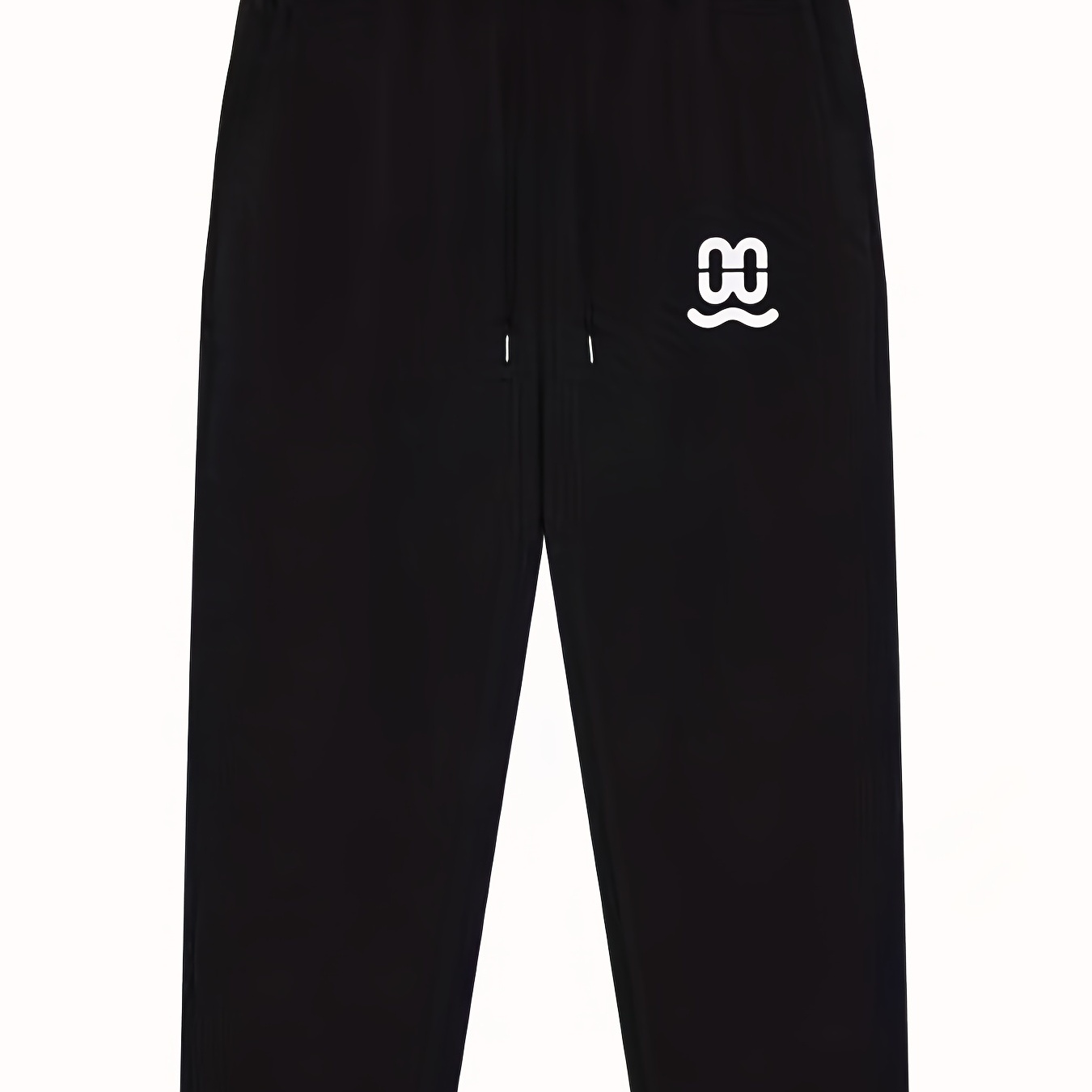 

Plus Size Men's Cartoon Face Print Sweatpants Oversized Casual Fashion Sports Pants For Spring/autumn, Men's Clothing