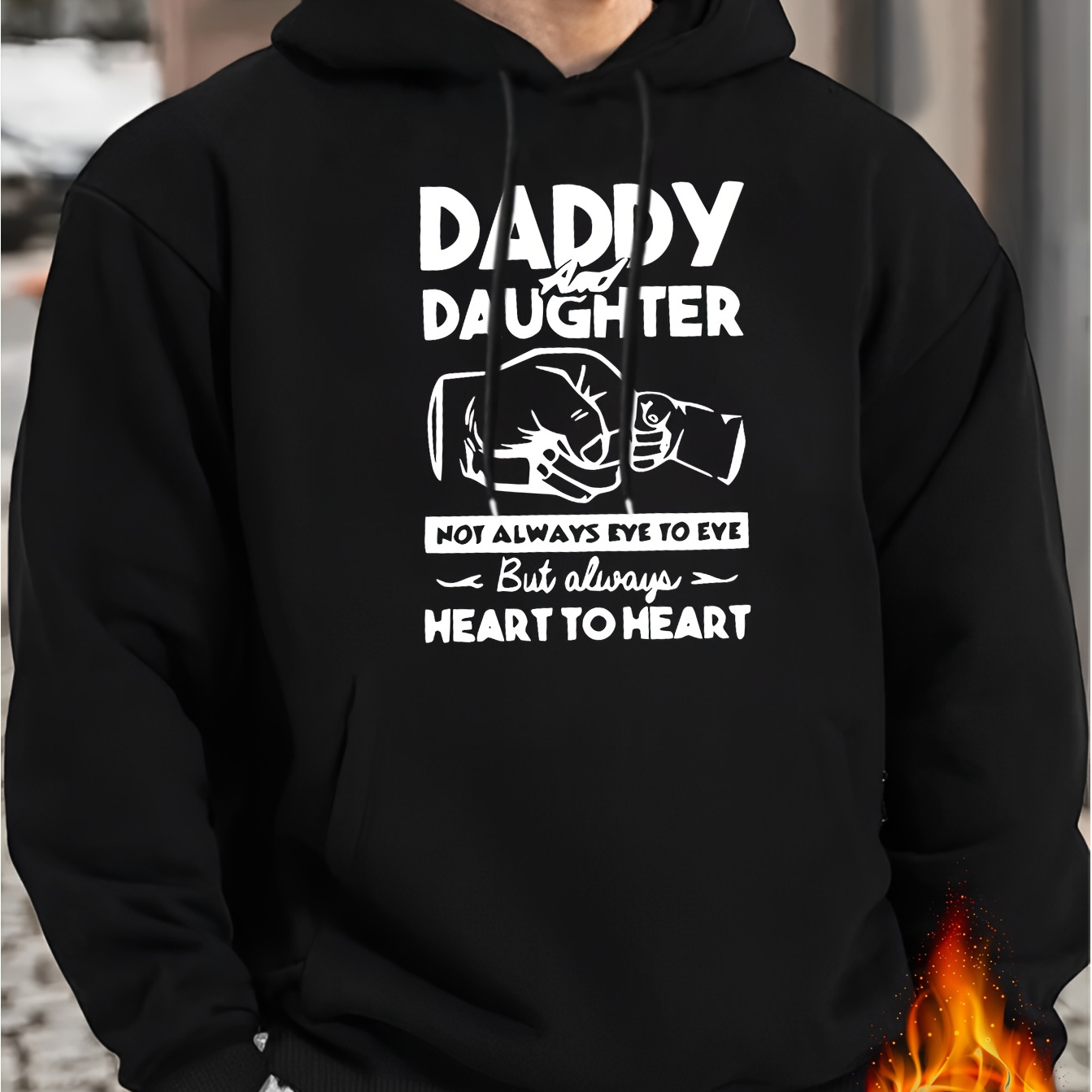 

'' Graphic - Long Pullover Drawstring, , | & / Sweatshirt For