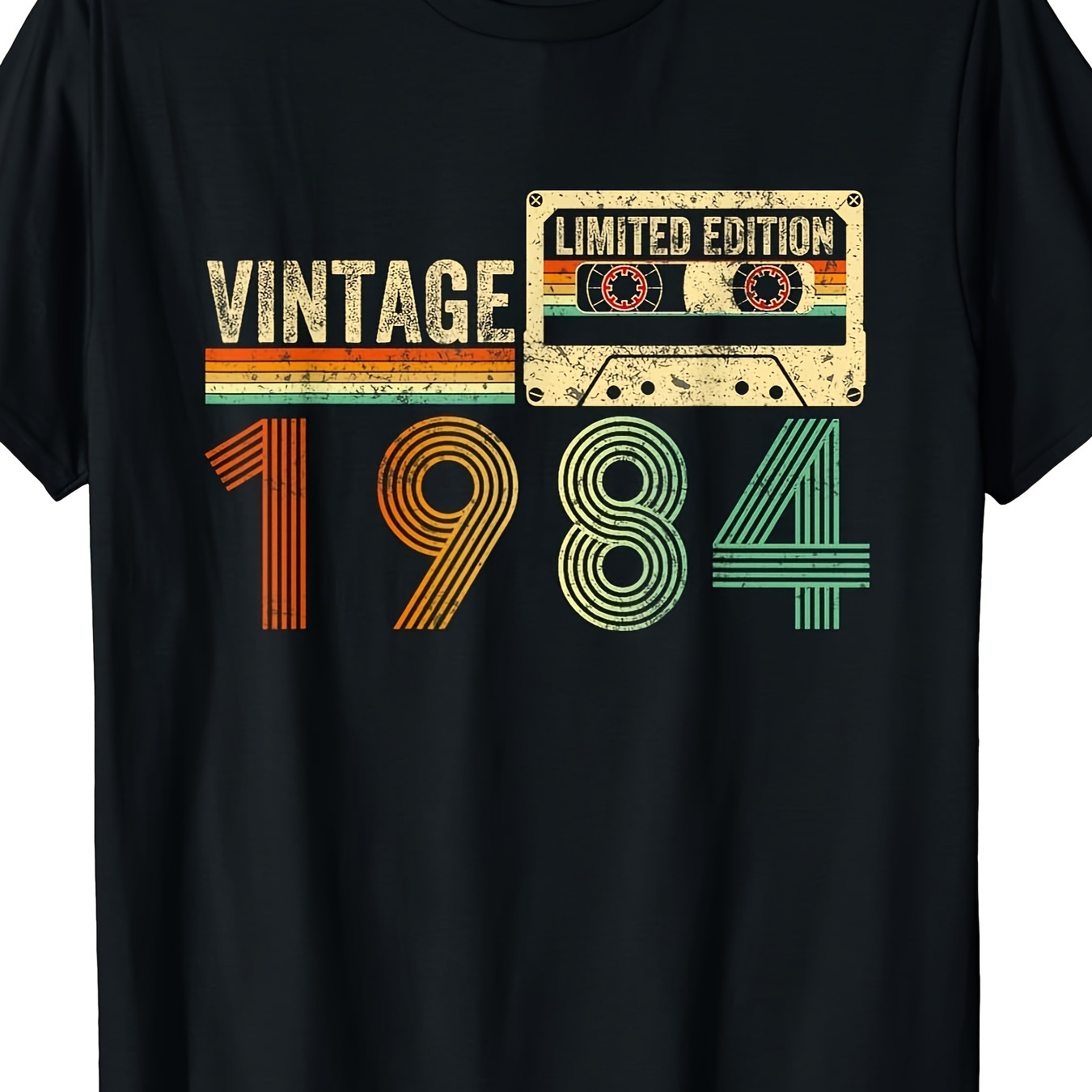 

40 Year Old Gifts Vintage 1984 40th Birthday Cassette Tape T-shirt