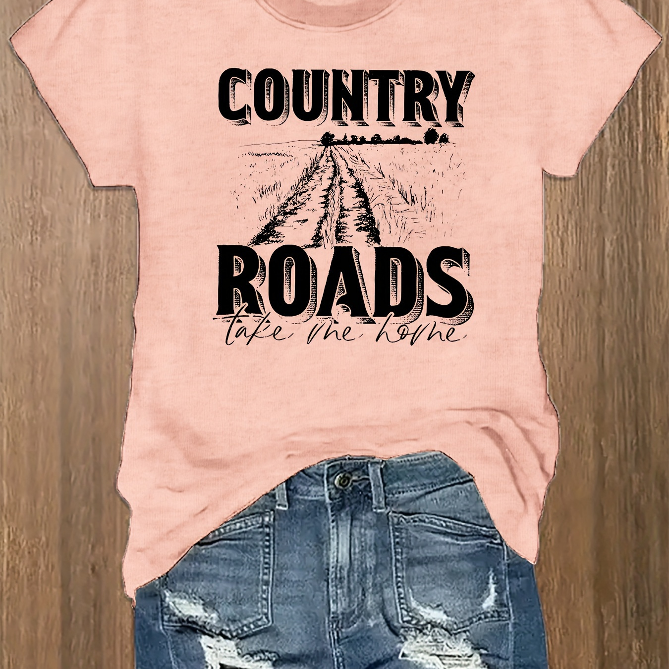 

Neck T-shirt, Casual Short Sleeve T-shirt For , Women's Clothing