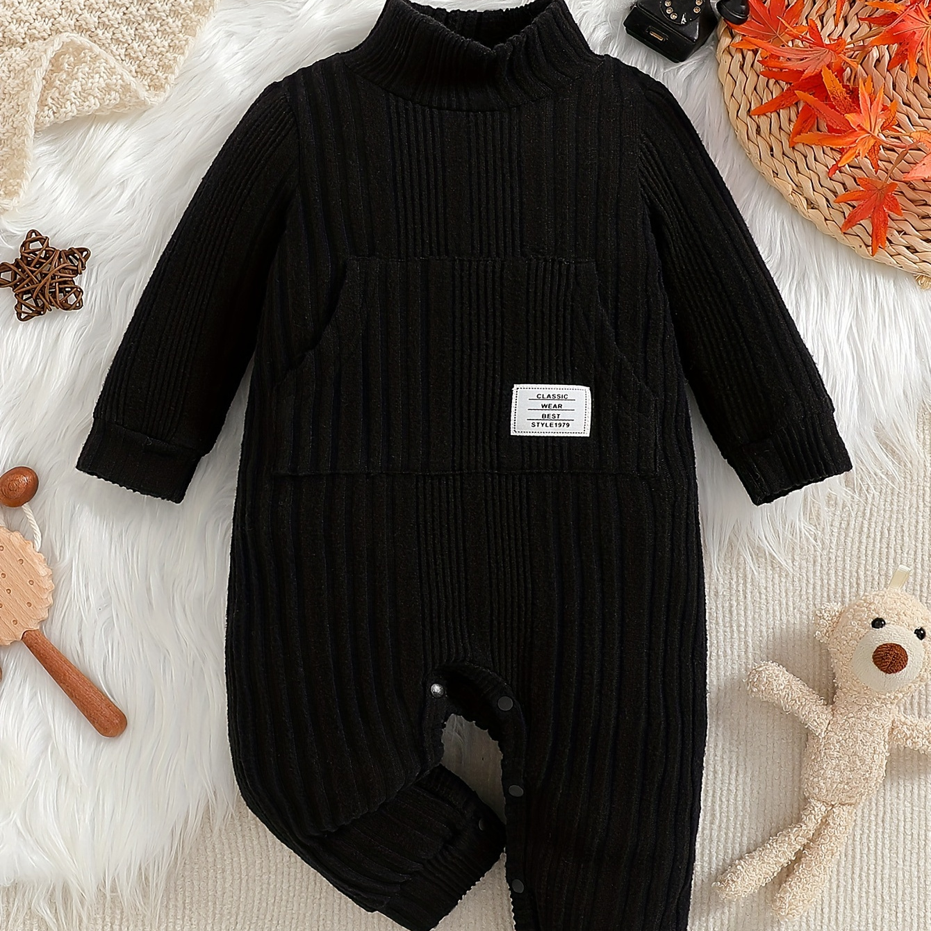 

's Patchwork Ribbed Long , Toddler & Infant Boy's Clothes For