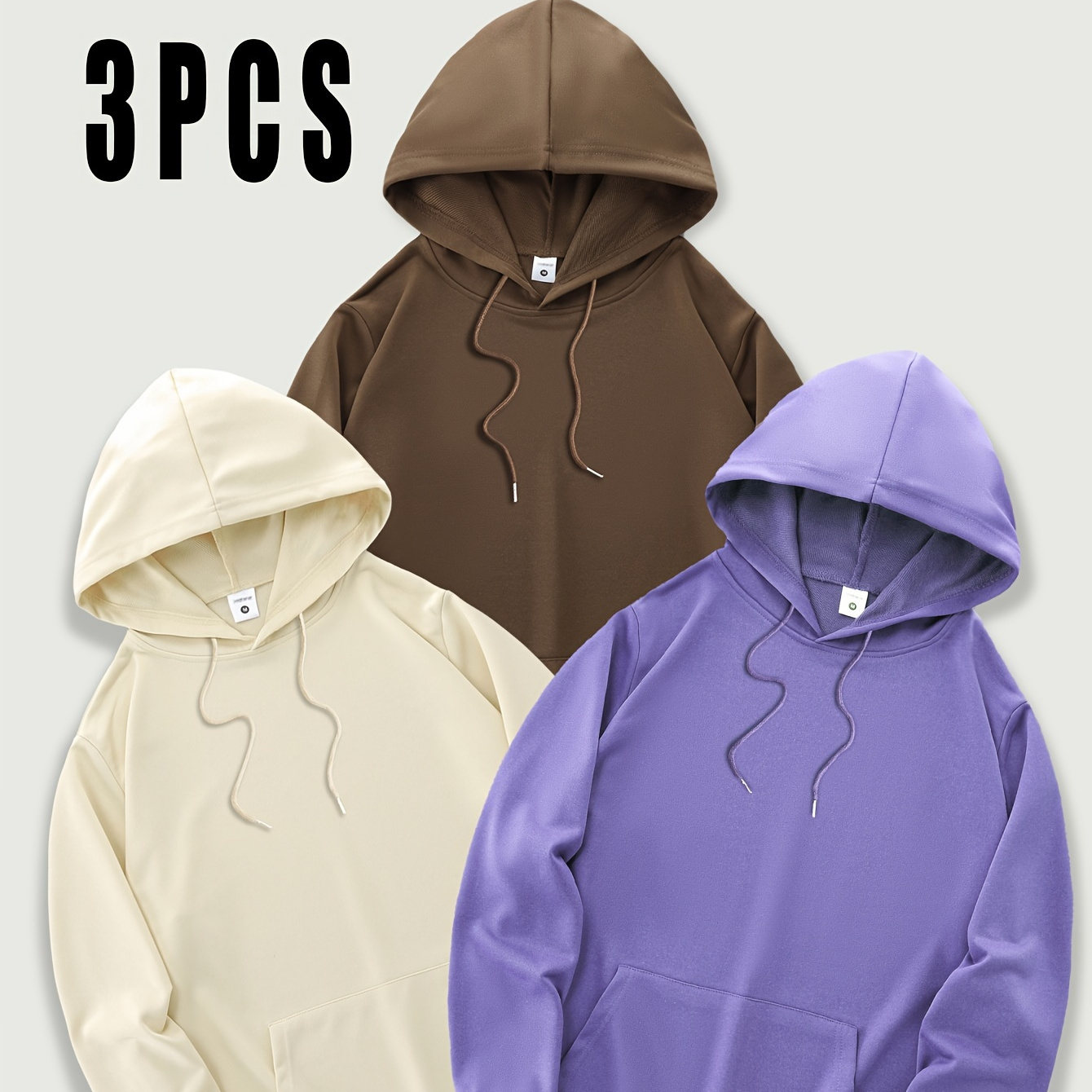 

3pcs Set - Drawstring , Polyester , - For Fall &