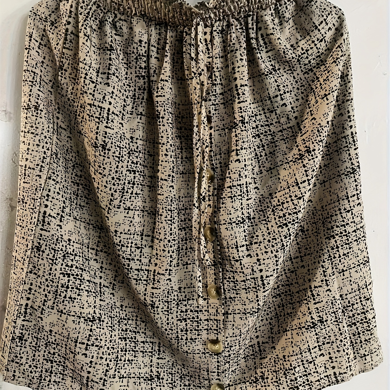 

Women's Elegant Casual Printed Skirt, 95% Polyester 5% Elastane, Geometric Pattern, , Lightweight Woven Fabric, 1g/m² - Fashion Accessory