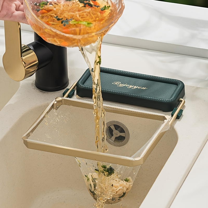 1pc Sink Strainer Rack Kitchen Sink Disposable Strainer Draining Food