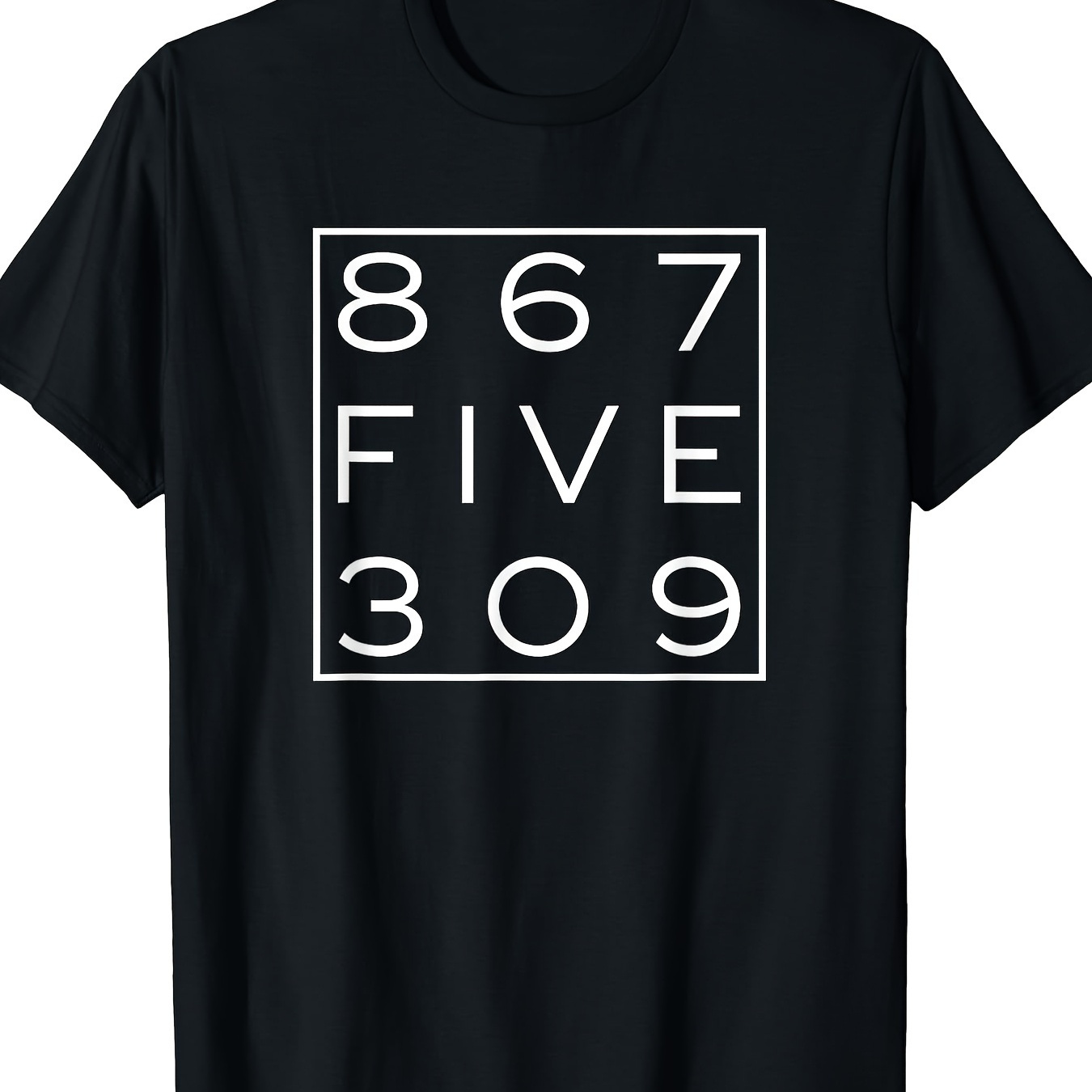 

8675309 Nostalgic And Funny 80s T Shirt, Men's T-shirt, 220g