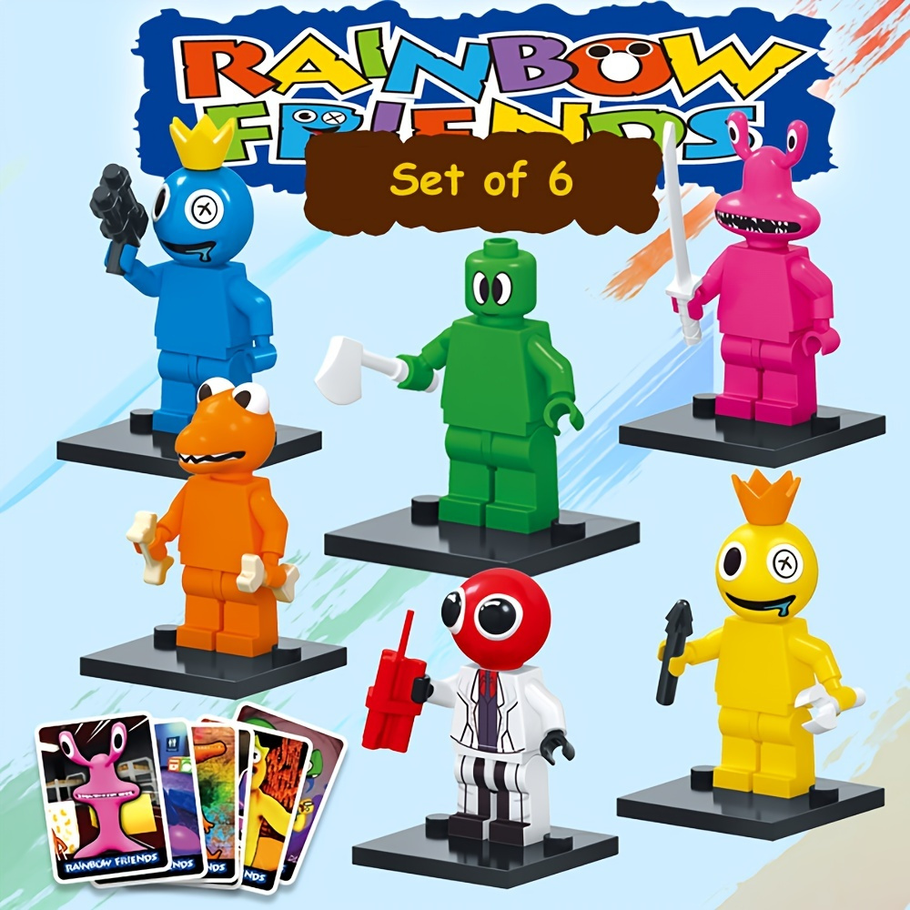 7pcs/Set Rainbow Friends Building Blocks Toys Game Character Toy Gifts For  Kids