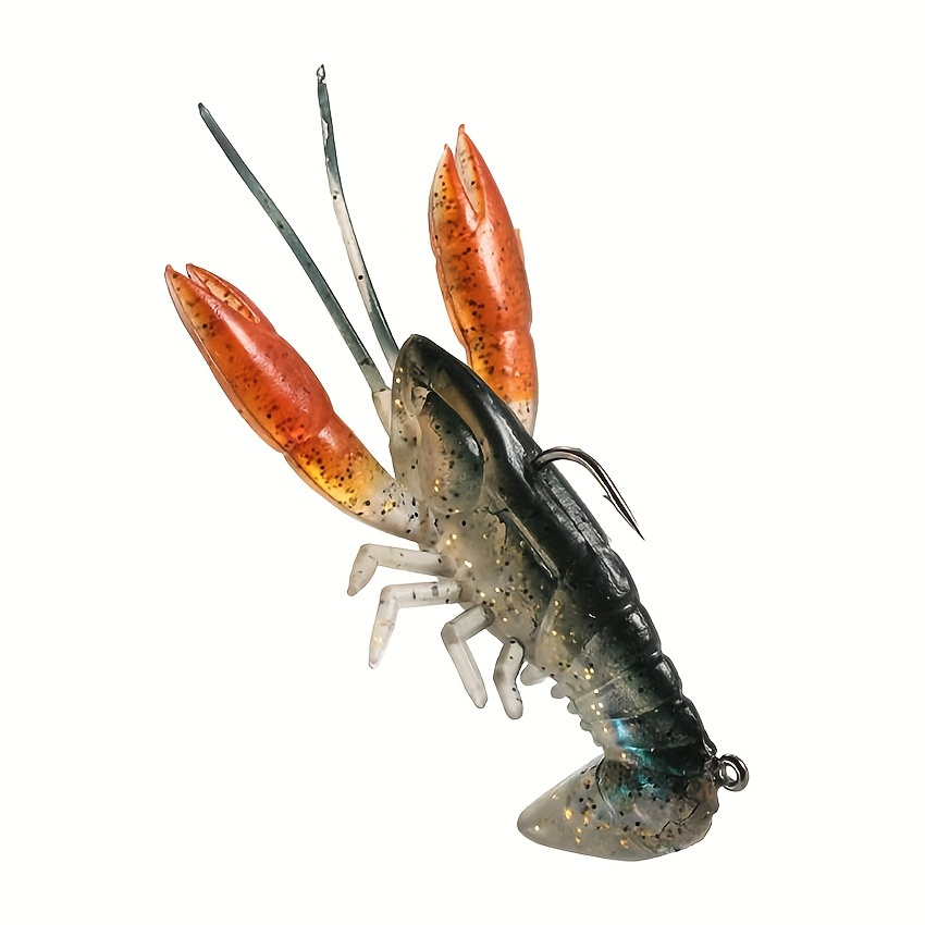 THKFISH 20pcs/75mm Soft Lure Fishing Lures shrimp Lobster Soft