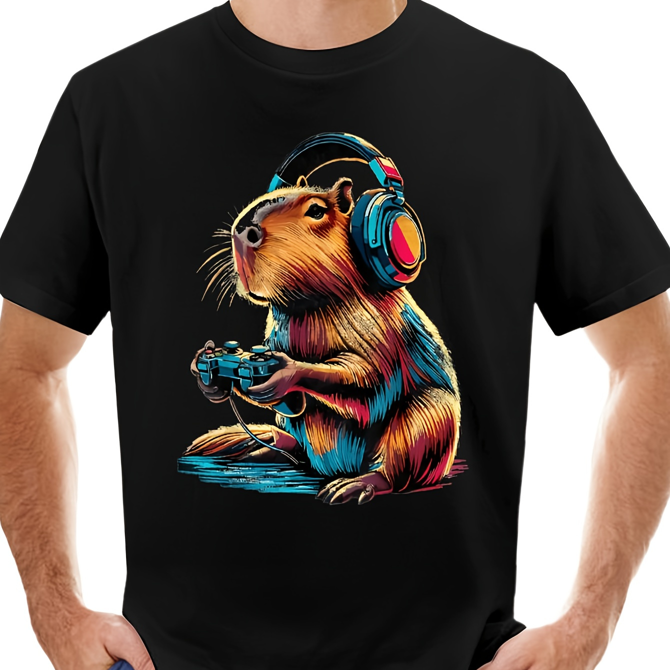 

Capybara Funny Video Games Capybara T-shirt