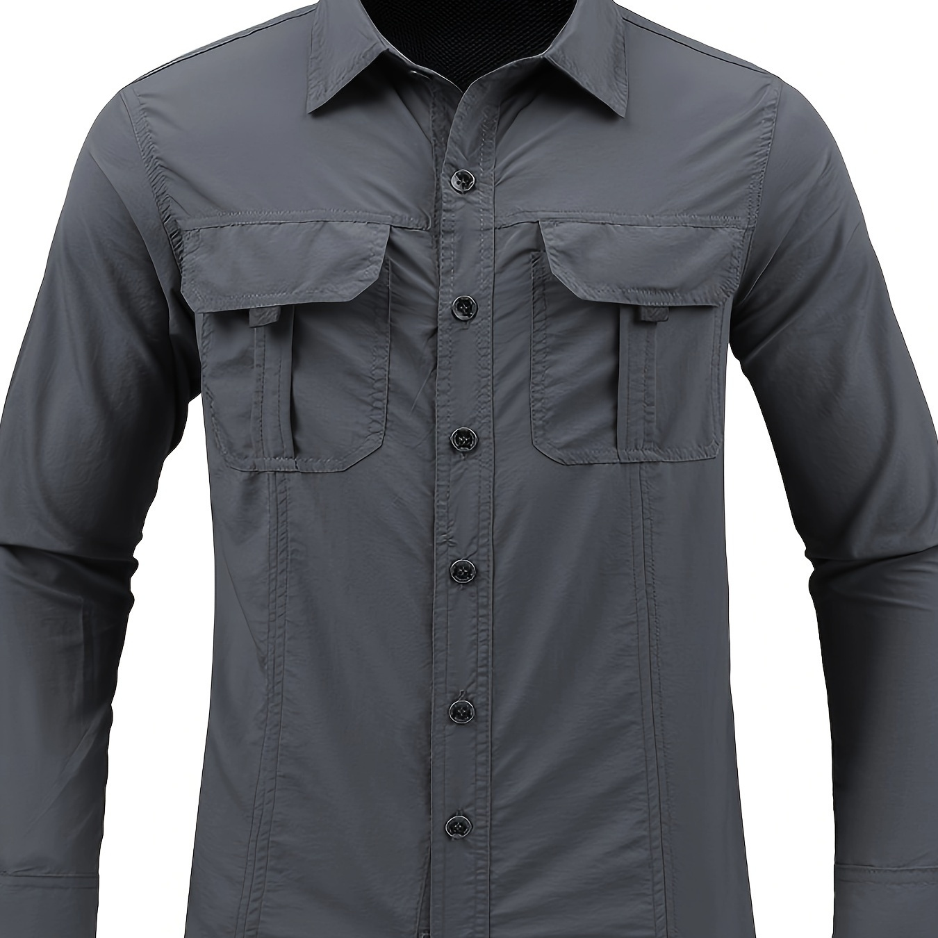 

Men' Quick-dry Jacket - Outdoor Casual Breathable Shirt With Pockets