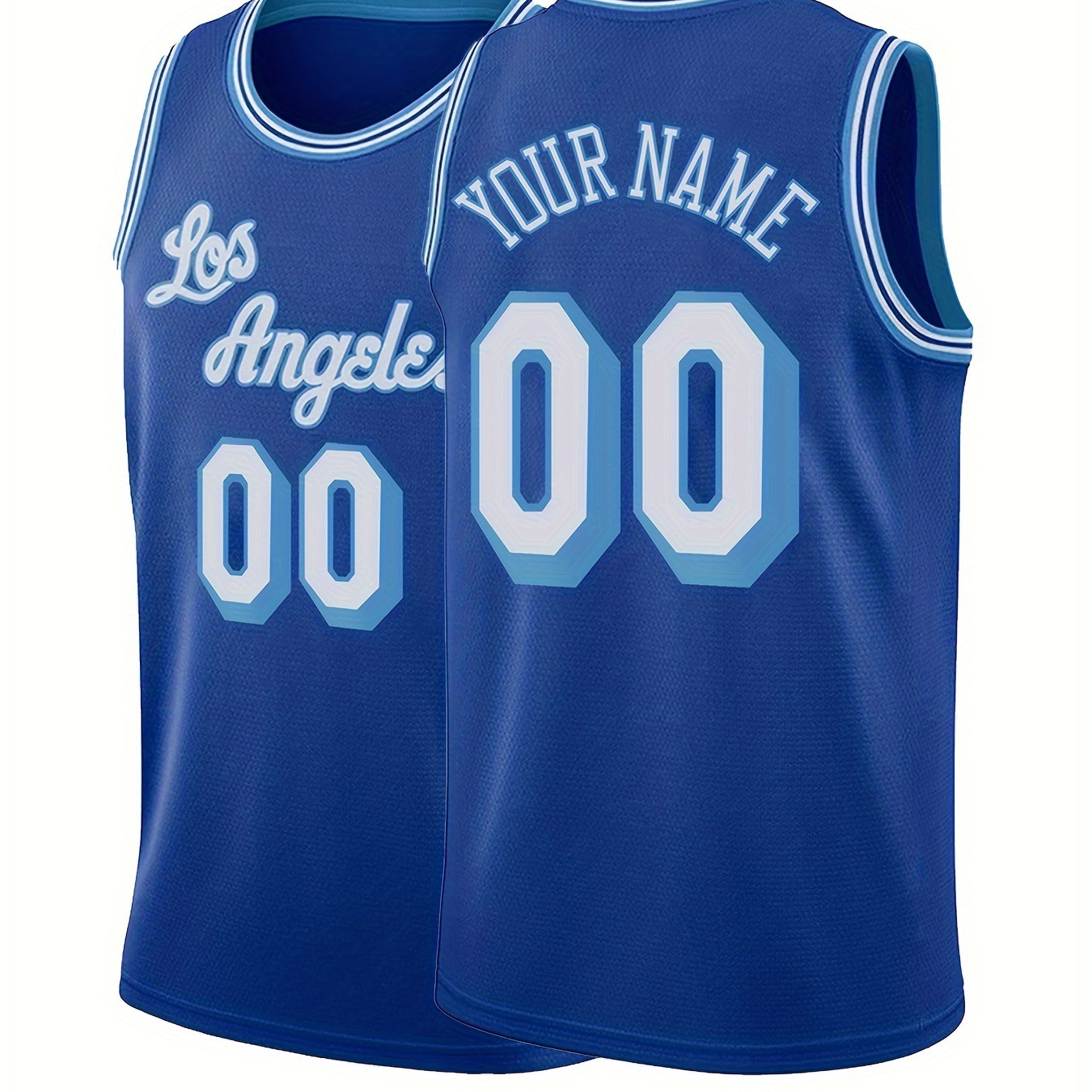 

Customizable Jersey - S-3xl, Personalized & , Embroidered, Polyester For