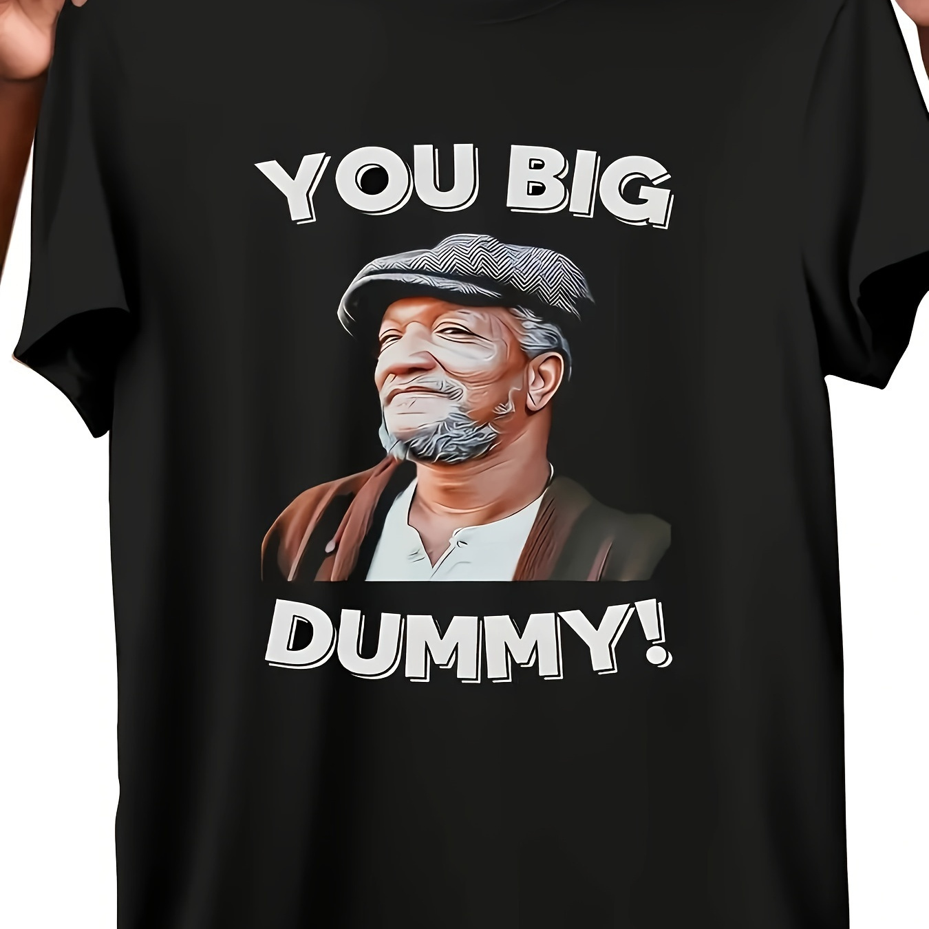 

You Big Dummy Humor Mens T-shirt Graphic Print Men's New Casual Round Neck Short Sleeve Lightweight Tee Comfy Casual T-shirt 220g