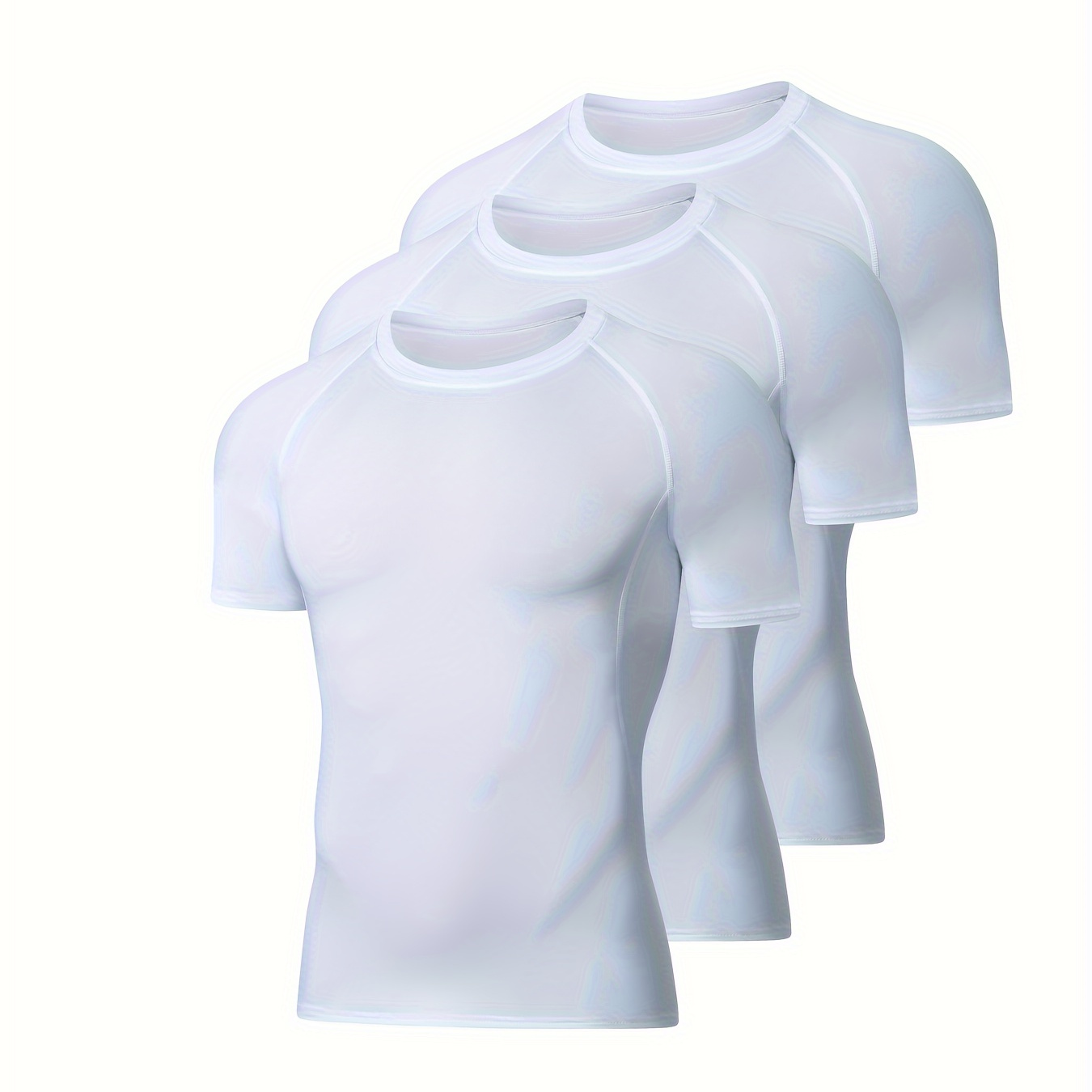 

3pcs Round T- For Gym