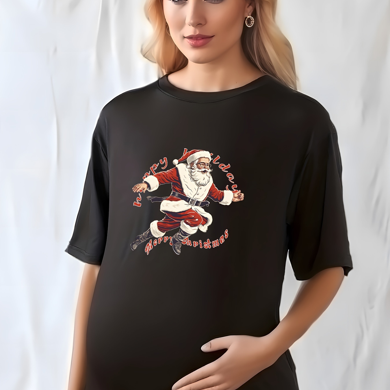 Camiseta De Maternidad Para Mujer Camisetas De Manga Corta - Temu