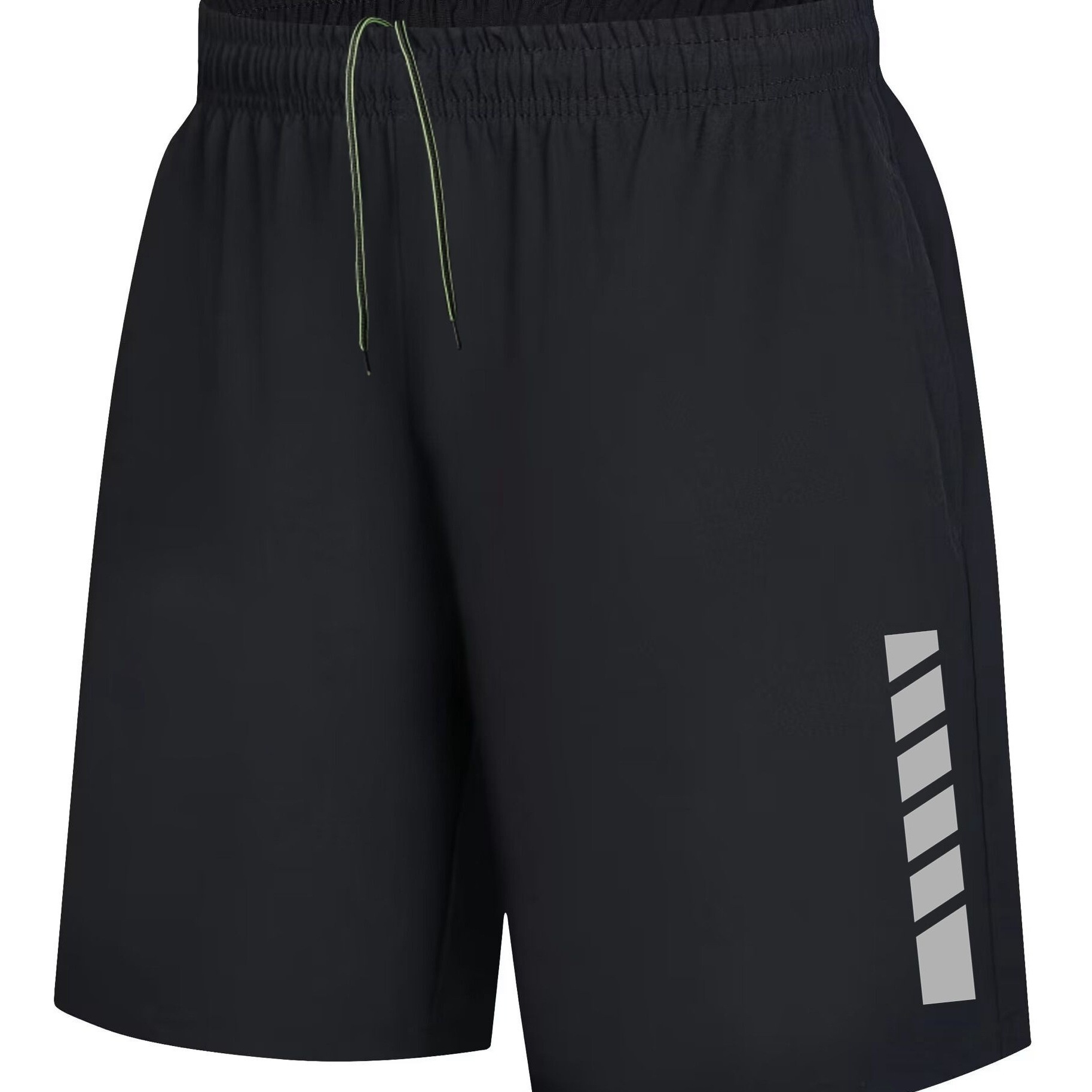 

Quick Drying Comfy Shorts, Men's Casual Slightly Stretch Waist Drawstring Shorts For Summer Gym Workout Training Basketball