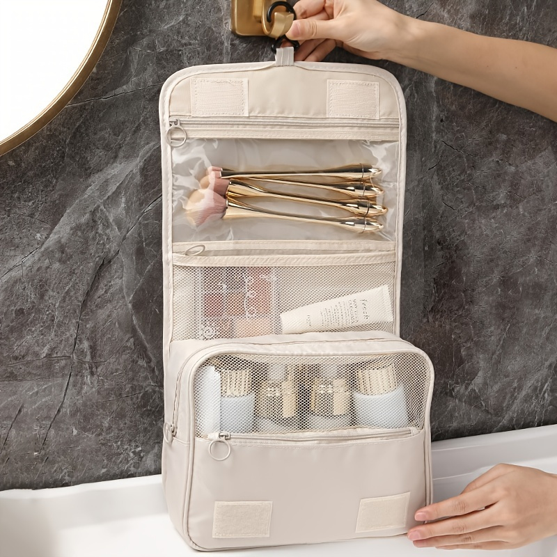 

Hook Washing Cosmetic Bag Portable Travel Large Capacity Storage Bag