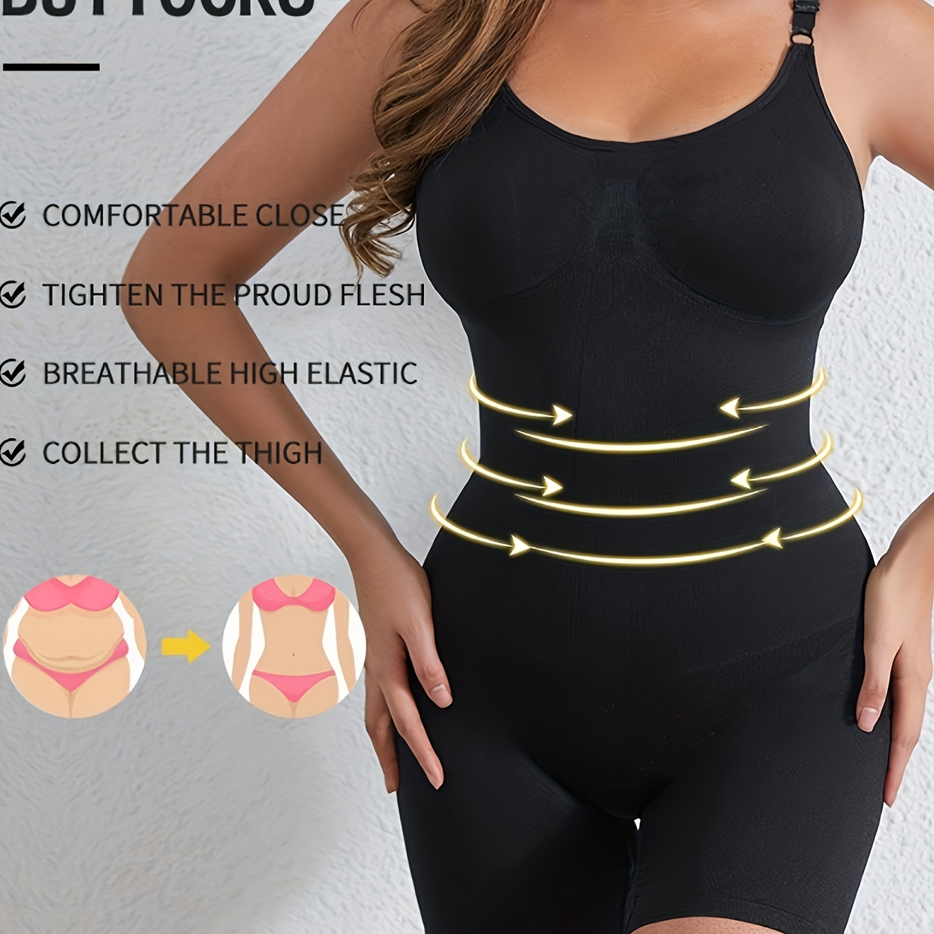 Hot Shapers Hot Belt Waist Cincher - Stomach Body Shaper for Womens Tummy  (L, Black) : : Clothing, Shoes & Accessories
