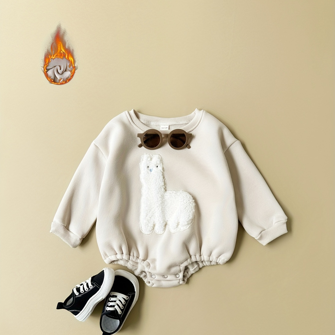 

en épais en bébé, grenouillère à longues, vêtements d'extérieur bébé garçon