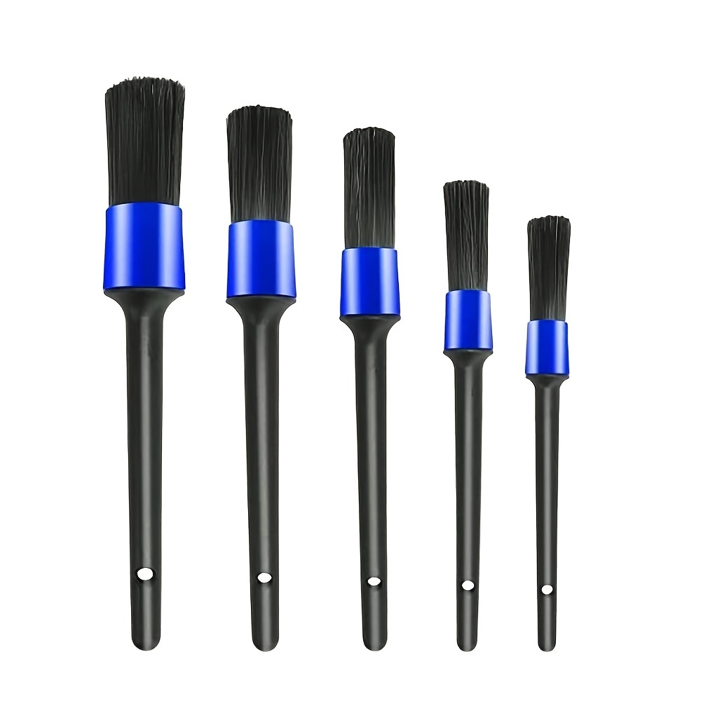 5PCS Premium Detailing Brush Set, Set Di Pennelli per Auto Detailing,  Spazzole P