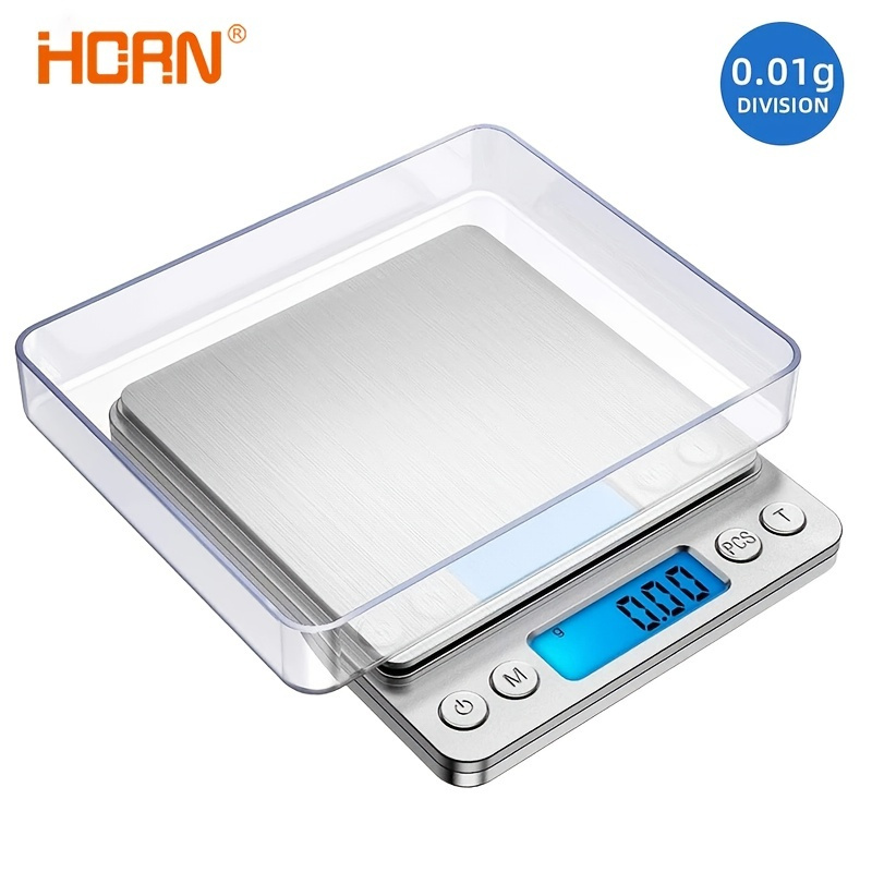 3000g/0.1g Small Digital Kitchen Food Diet Electronic Weight Scale + Manual!