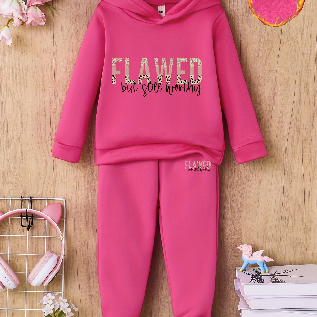 

Casual Hoodie And Pants Set With Fashionable Creative Letters, Long Sleeves, Slightly , Warm Knit Set For Autumn And Winter - Hoodie And Jogger Set For Outdoor Activities, Outdoor