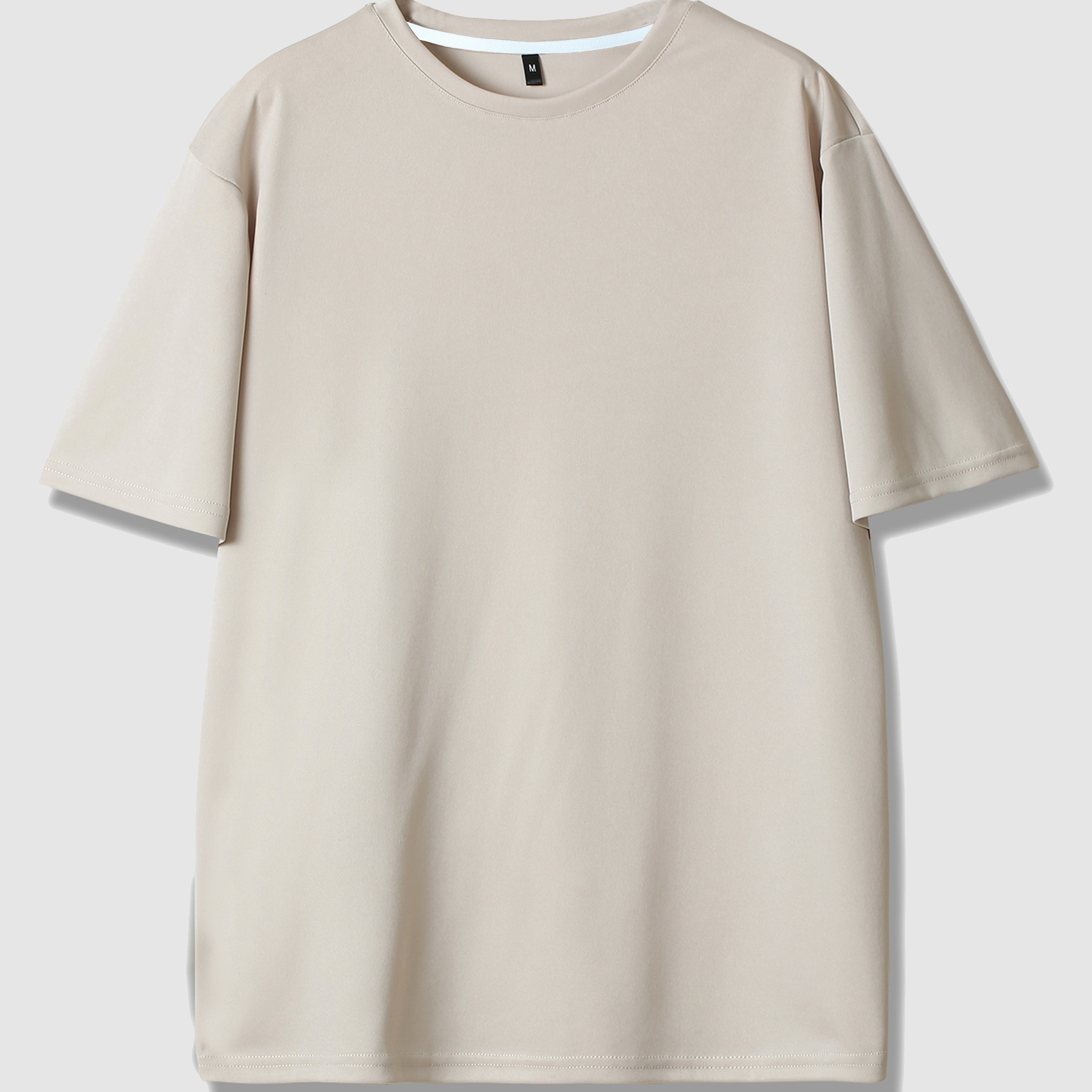 [WOOALONG]★24SS★2 Pack Short Sleeve Cotton T-shirt Summer Men's T-Shirt Fashion Solid Color Short Sleeve Casual