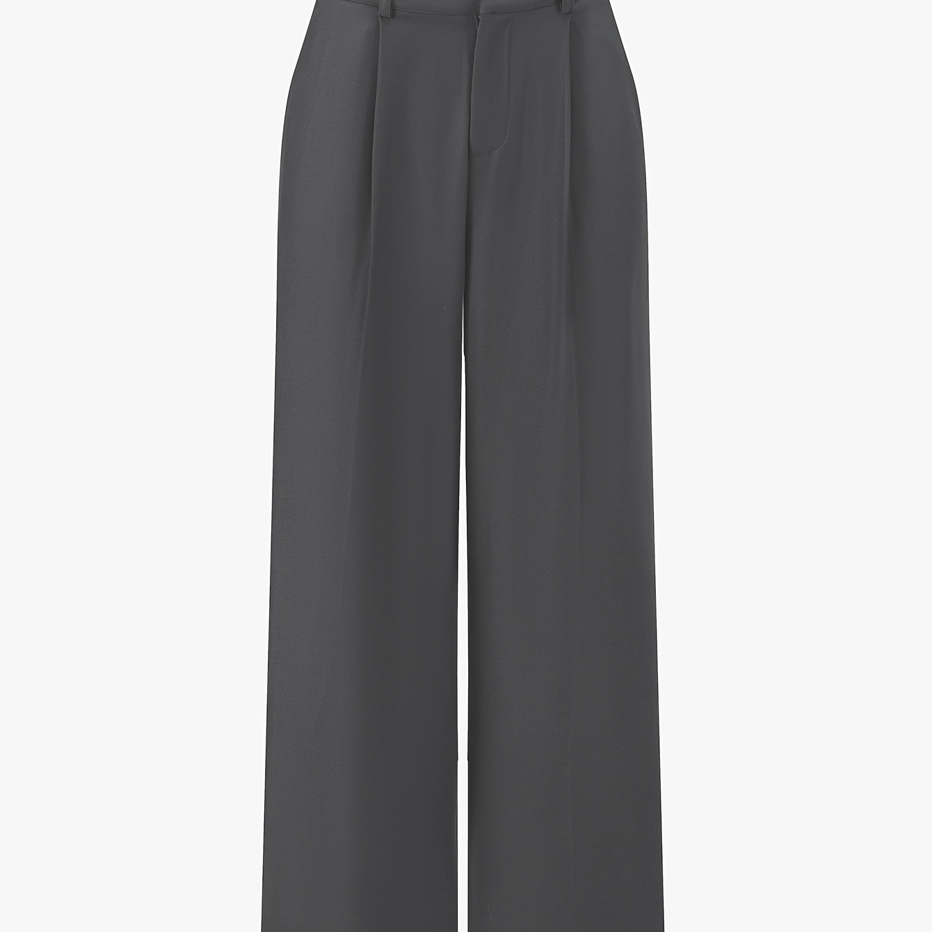 

Elegant Design Suit Trousers With A Sense Of Hanging, New European And American Fashion Straight Casual Wide Leg Trousers