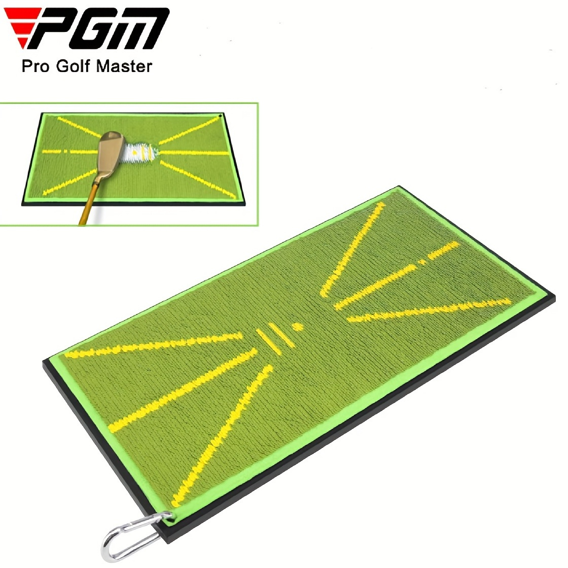 

Pgm Golf Hitting Pad: Perfect For Beginners - Improve Your Swing With Men & Women's Training Mat!