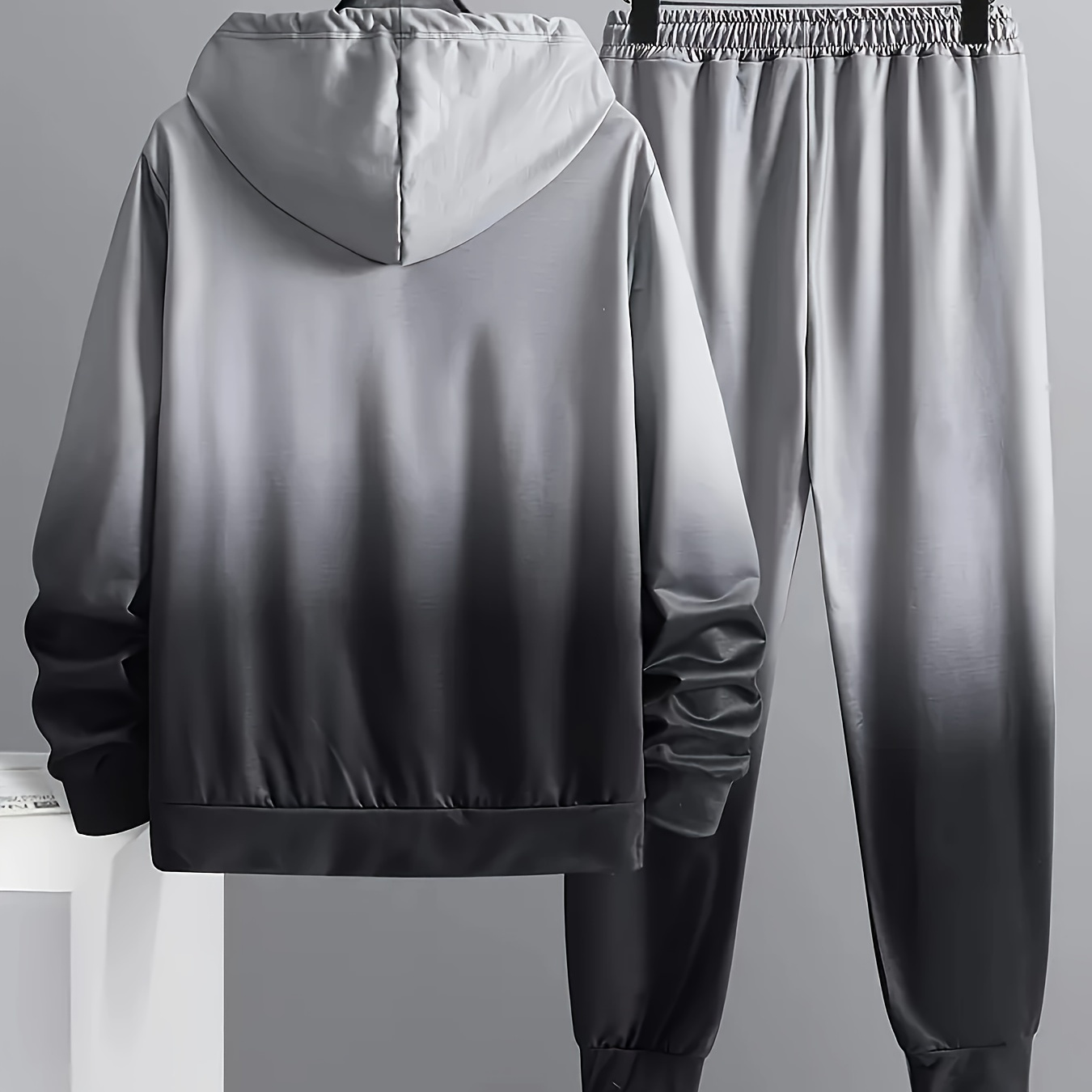 

European And Hooded Sweatshirt And Sweatpants Set, Set, Including 2 And