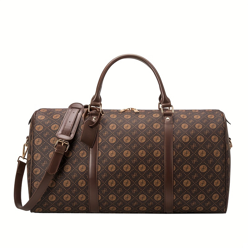 LOUIS VUITTON Unisex Mens Duffle Bag Gym Commuter Carry On Damier