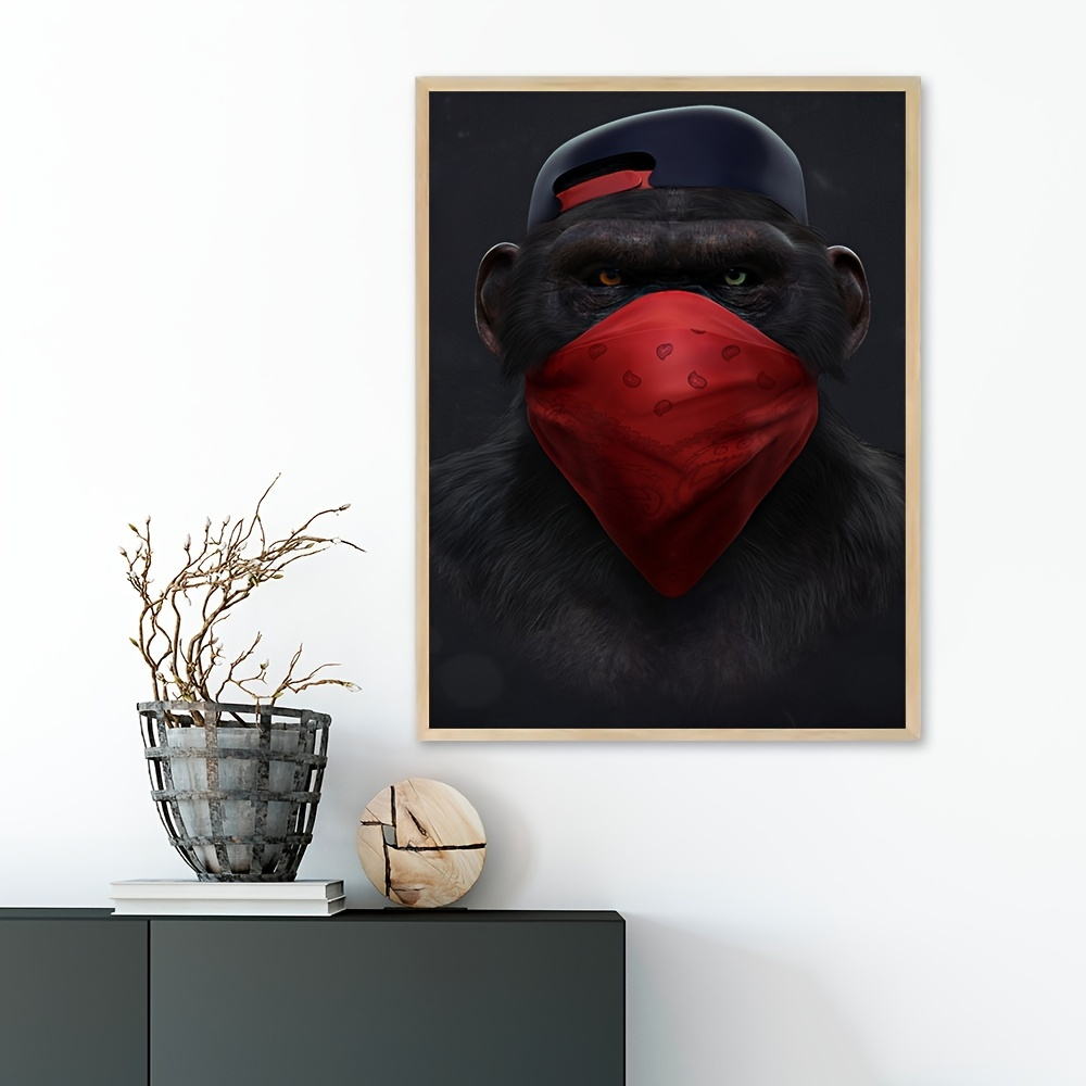 1pc Canvas Animal Gorilla Wall Art Hd Prints Pictures Wall Artwork 1pc-canvas-animal-gorilla-wall-art-hd-prints-pictures-wall-artwork