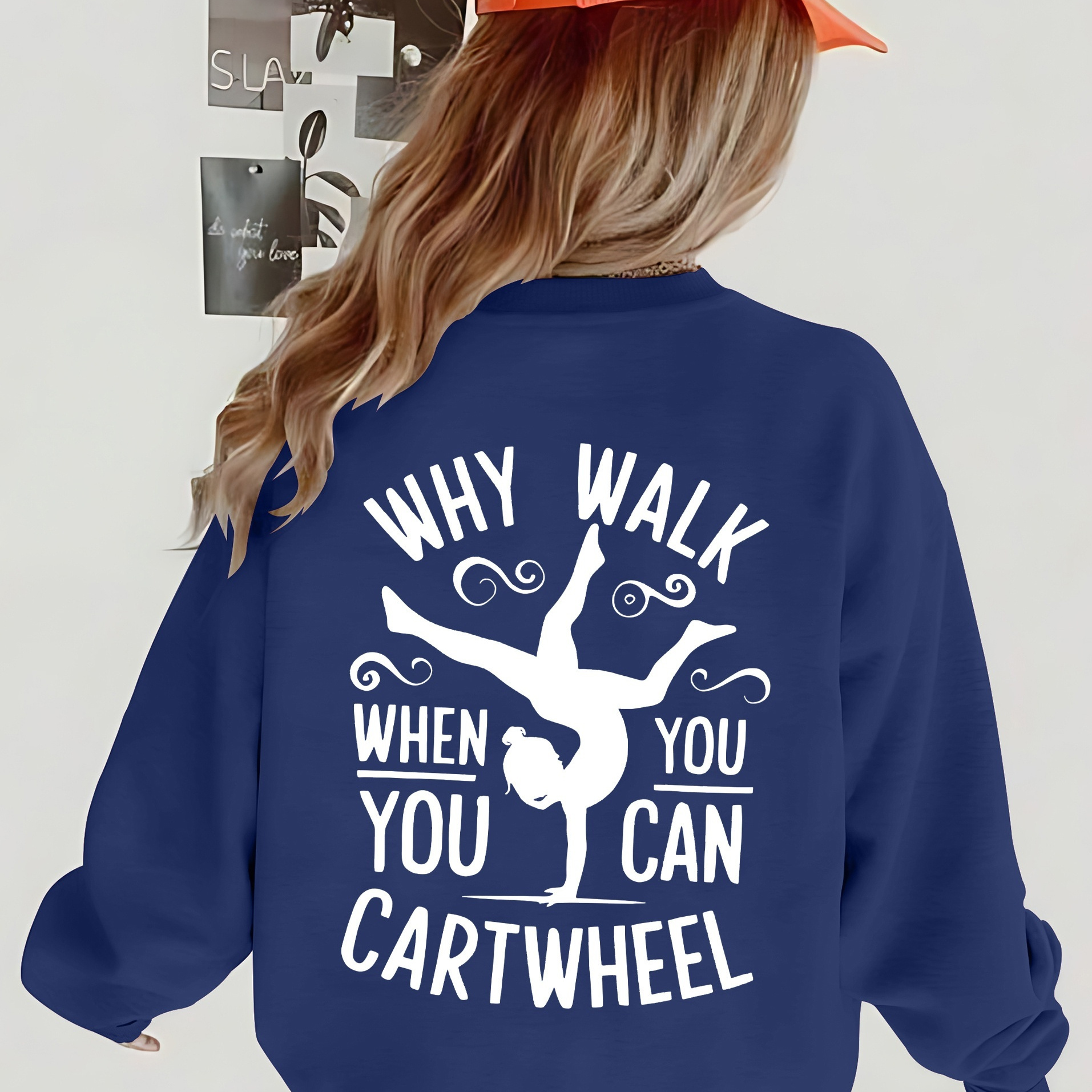 

Gymnastics Long Sleeve Sweatshirt For Fall