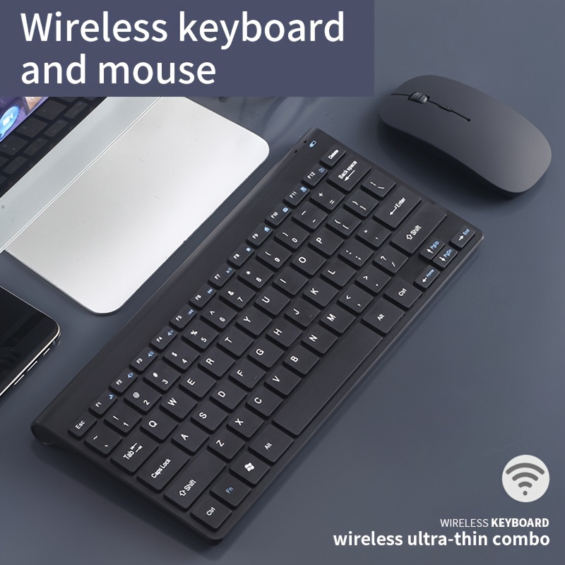 Wireless Keyboard Mouse Combo For Windows 2 4 Ghz Wireless Compact ...