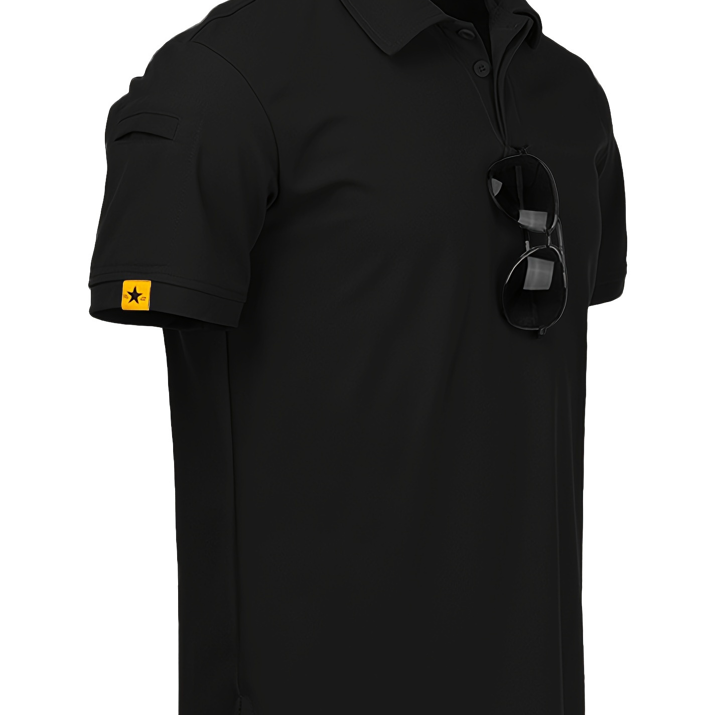 

Summer Men's Fashionable Lapel Short Sleeve Golf T-shirt, Suitable For Commercial Entertainment Occasions, Such As Tennis And Golf, Men's Clothing, As Gifts