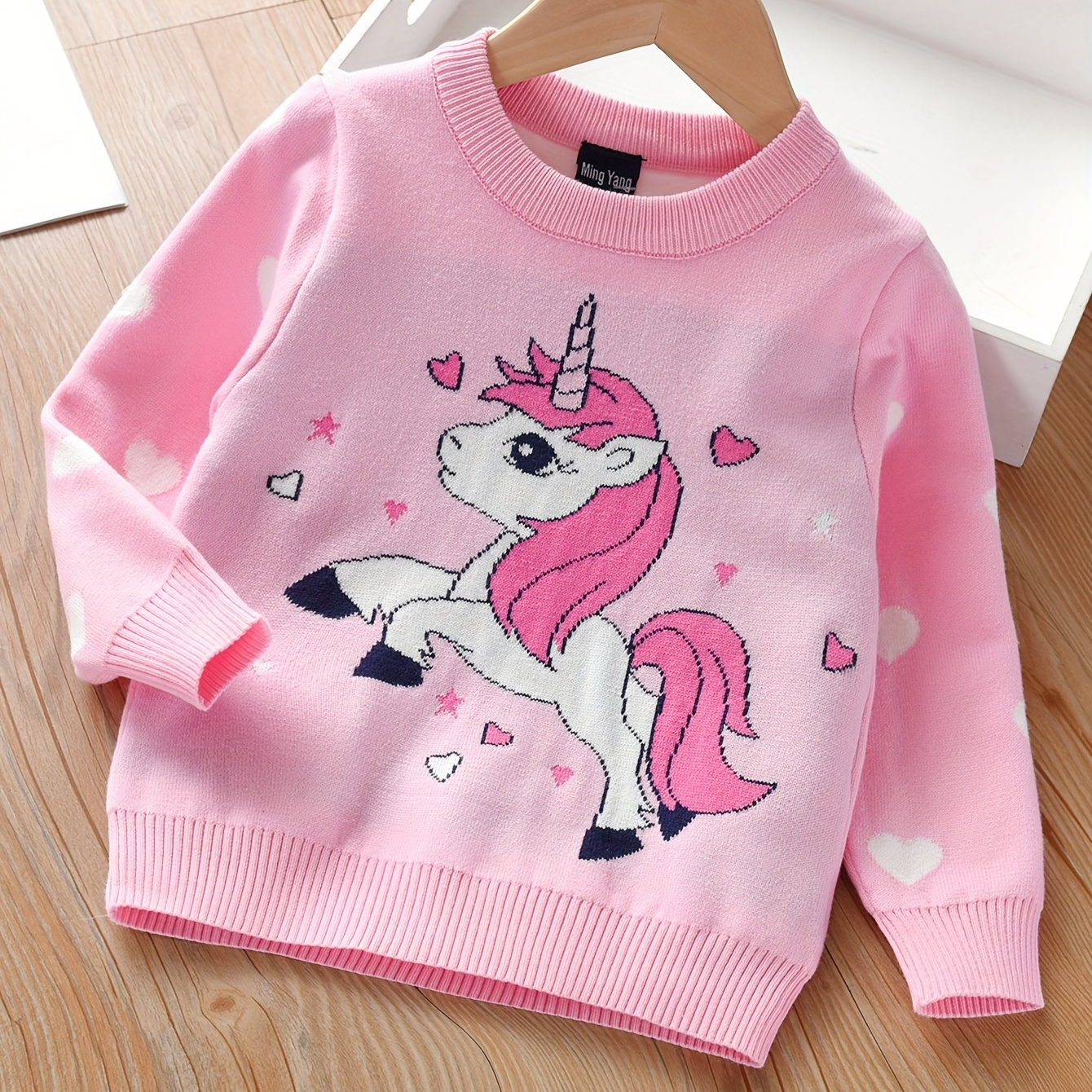 Unicorn jumper for top girls