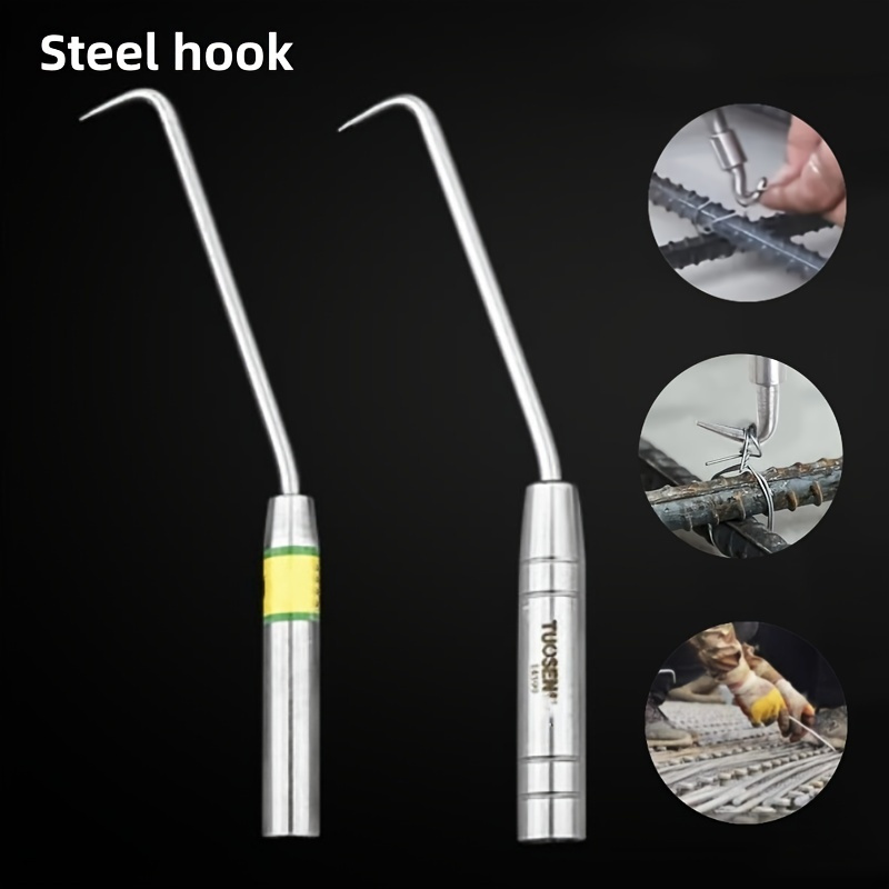 Tie Hook Steel Wire Tie Hook Manual Tie Wire Hook Steel Wire - Temu