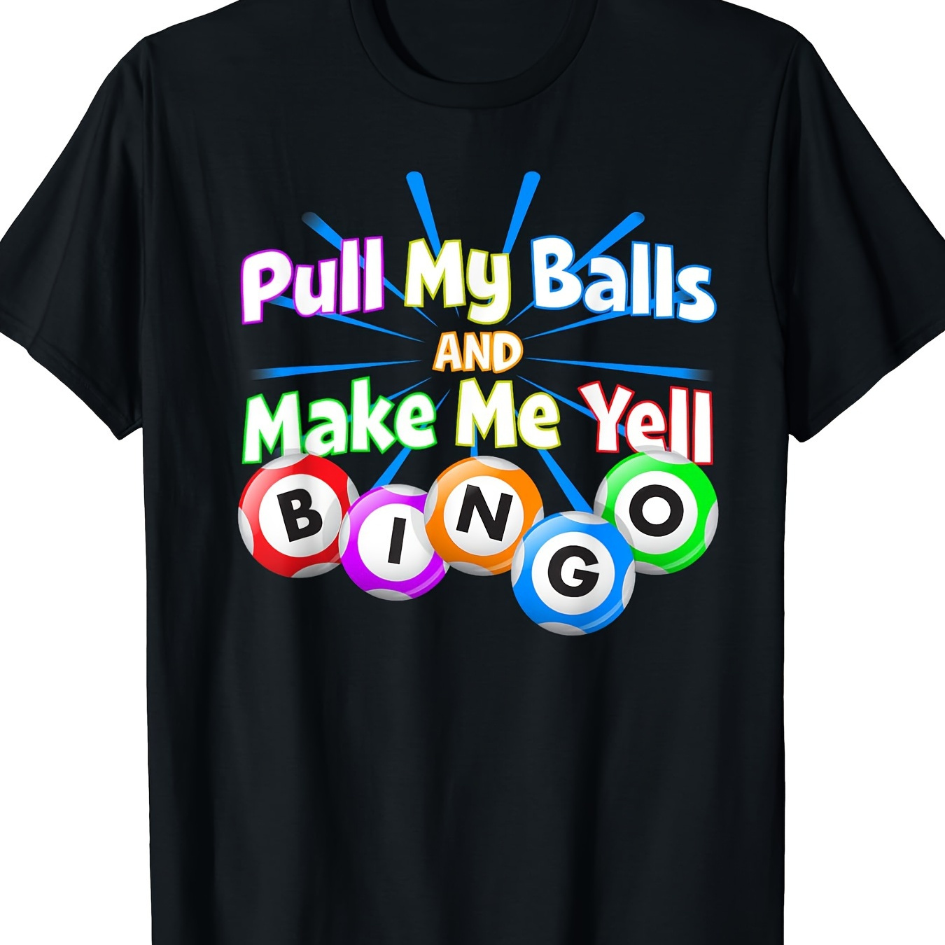 

Funny - Make Me Yell Bingo T-shirt T-shirt-220g