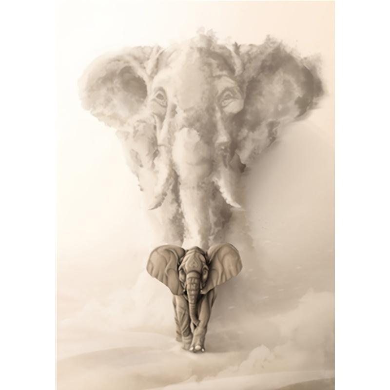 Wisdom of Elephants From Artibalta - Diamond Painting - Kits - Casa Cenina